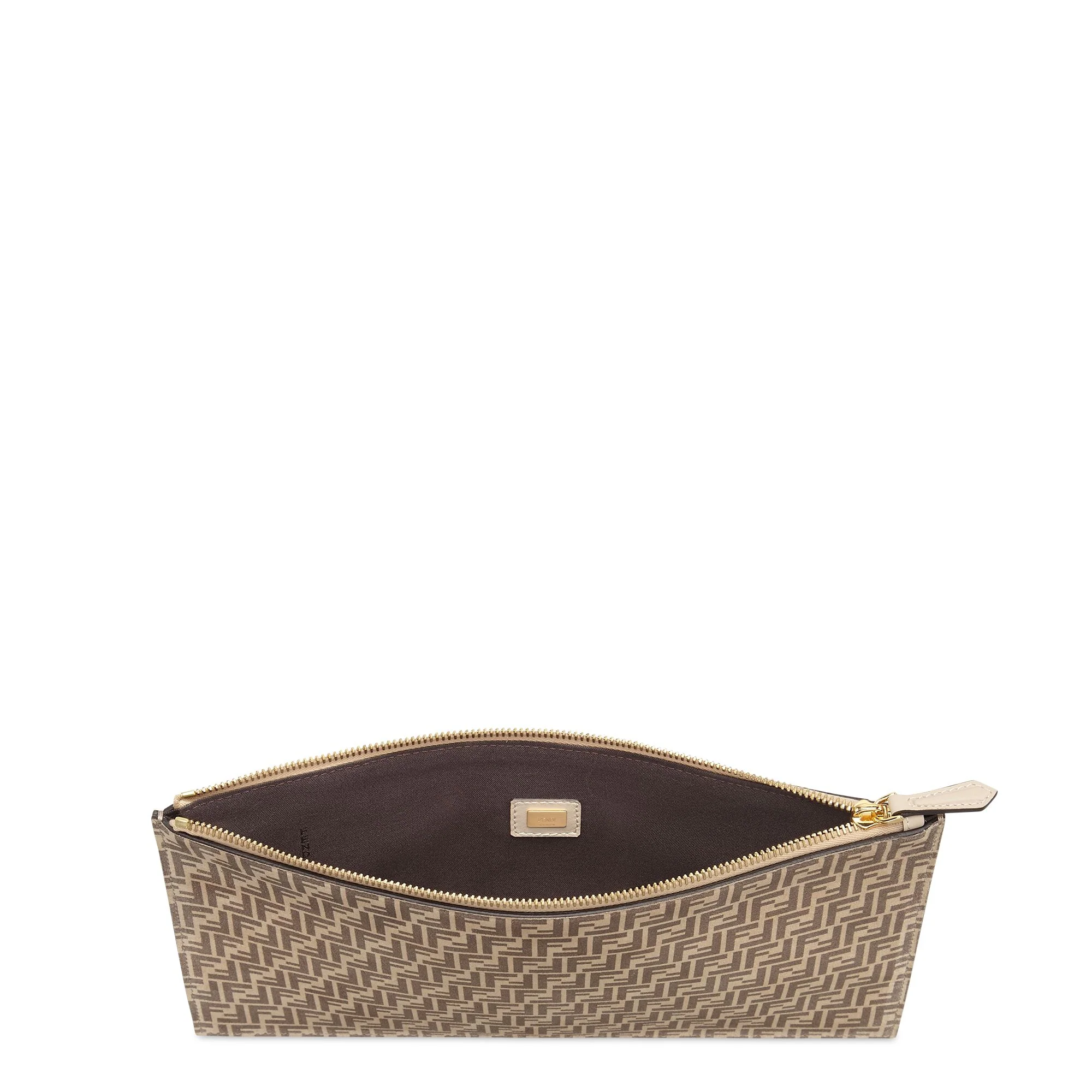 Women's FF Medium Flat Pouch - Nude Spring Maya + Cloude + Soft Gold - Image 3