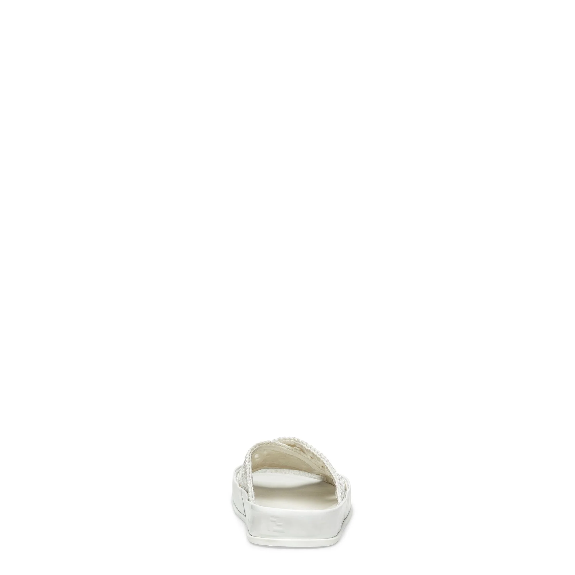 Women's Fendi Reflections Sandalo - White + White - Image 3
