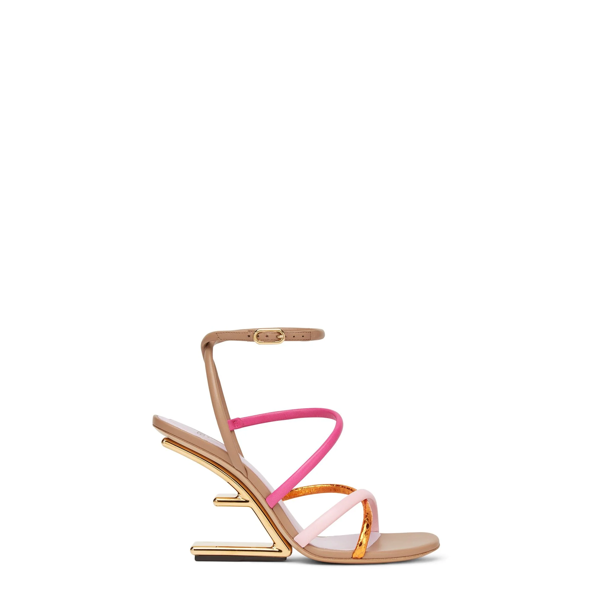 Women's Fendi First Sandalo - Pink + Geran + Cali + Albi