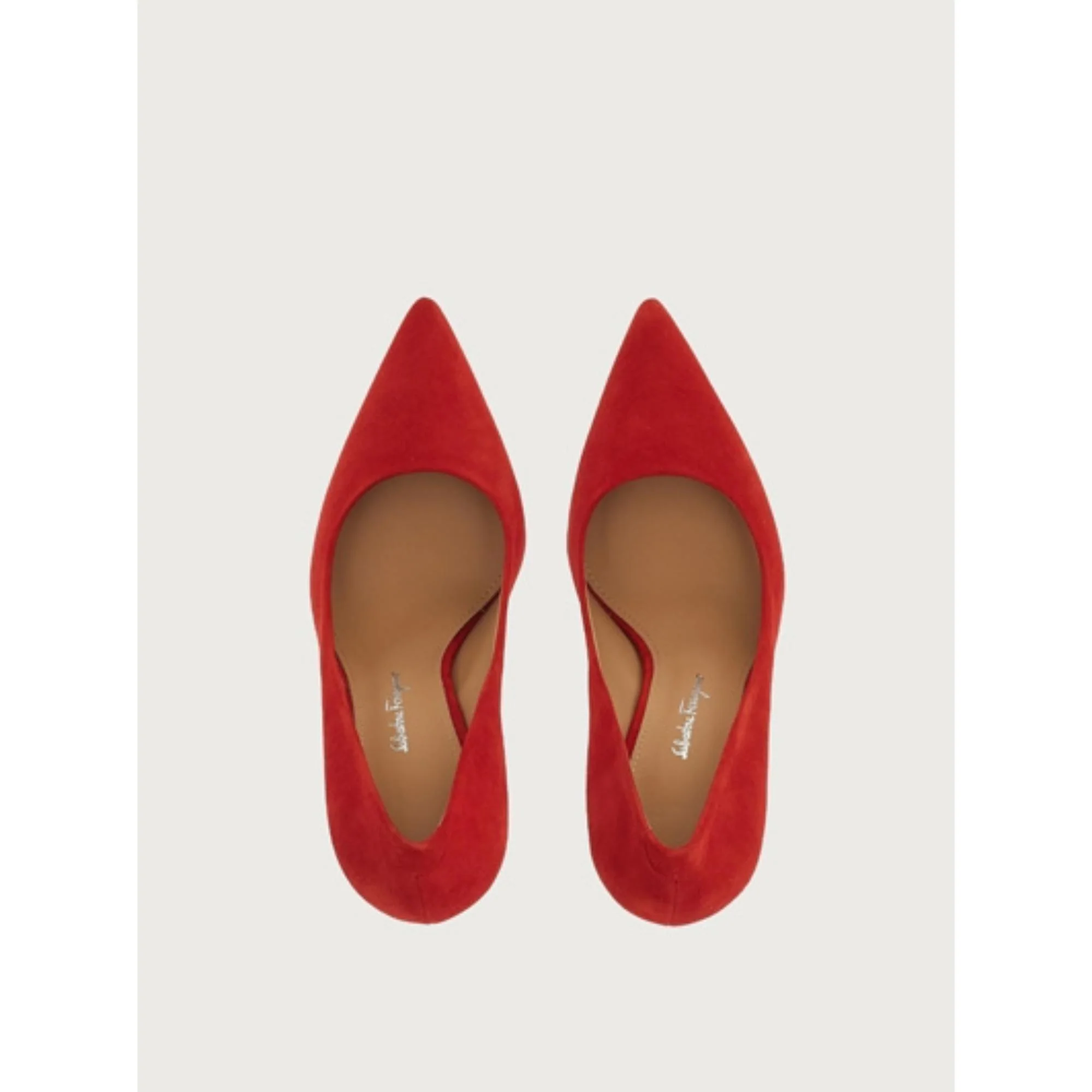 Pumps Shoe - Lipstick Red/Biscotto - Image 2
