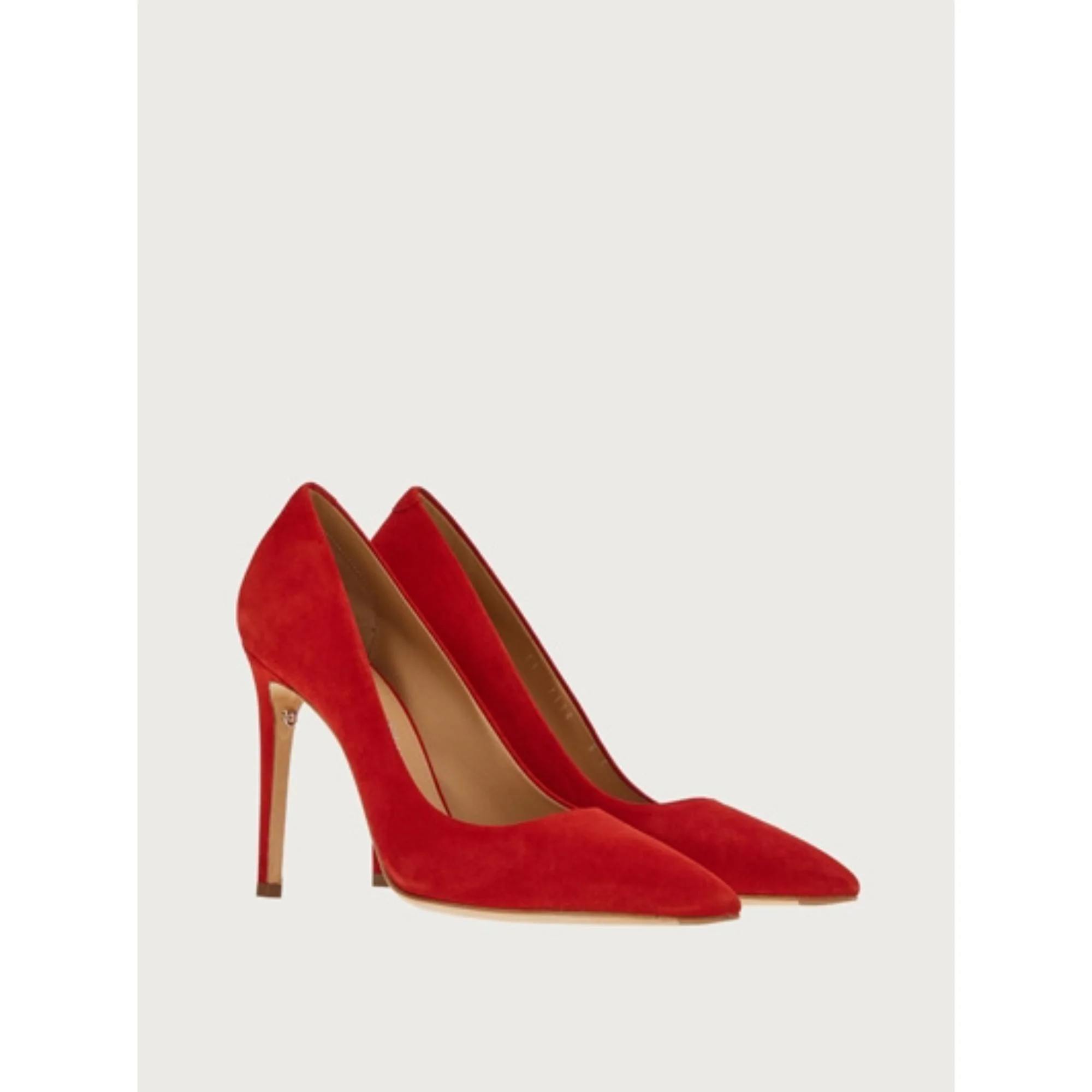 Pumps Shoe - Lipstick Red/Biscotto - Image 3