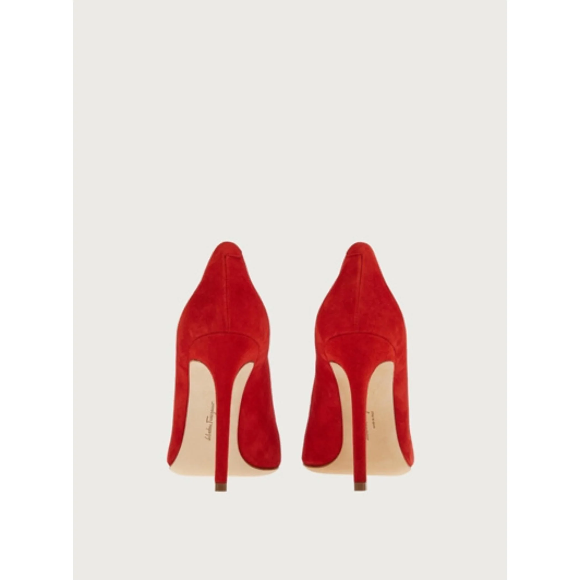 Pumps Shoe - Lipstick Red/Biscotto - Image 4