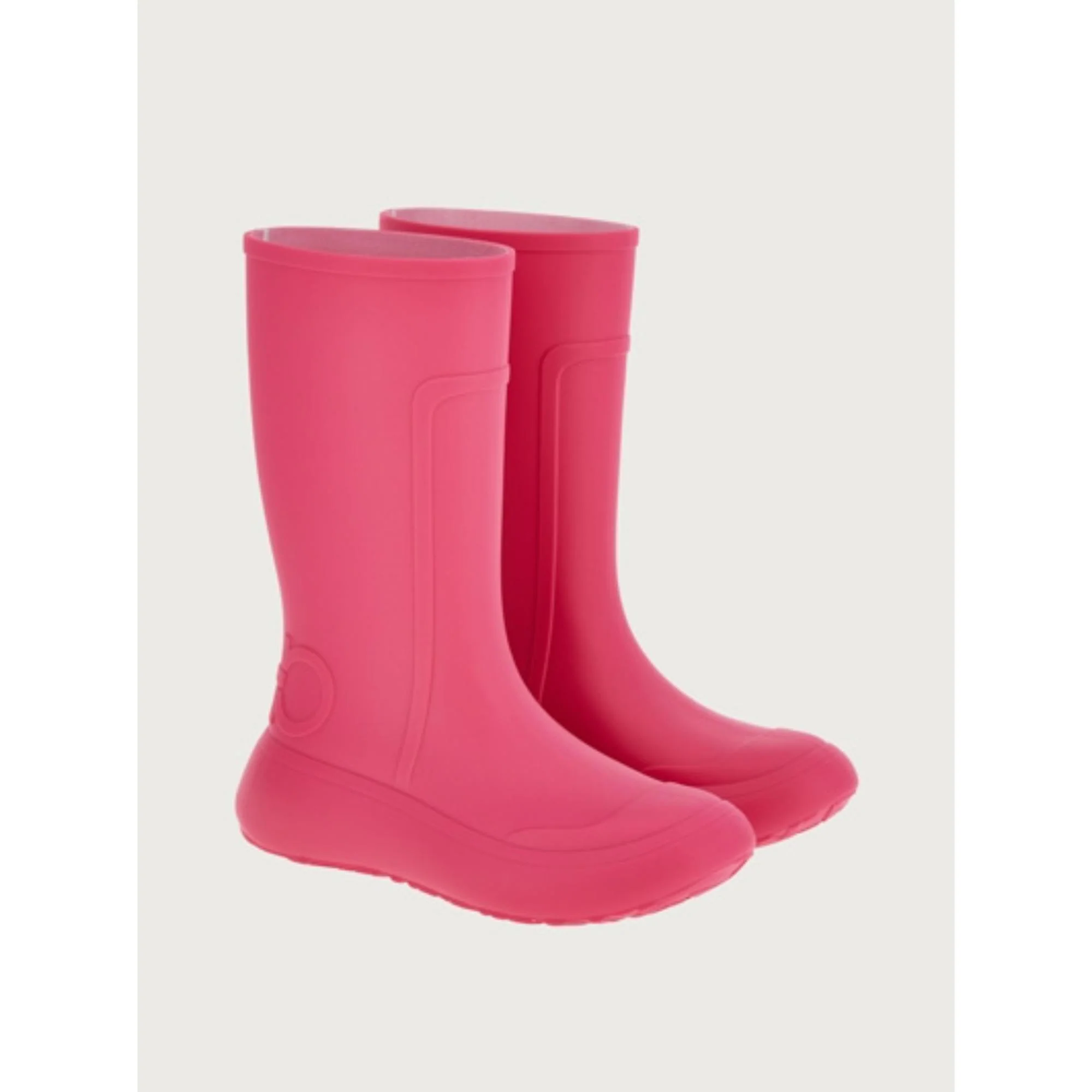 Rain Boots - Hot Pink/White - Image 3