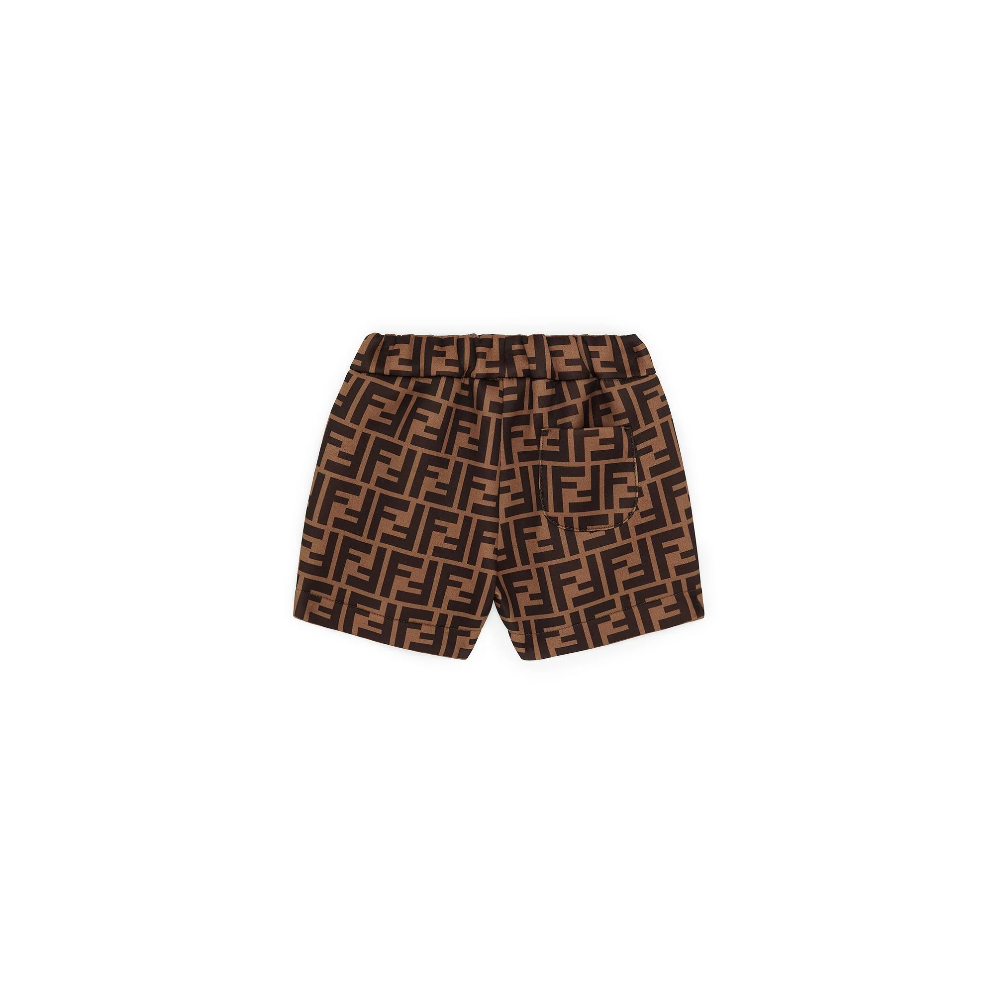Kids' Bboy Bermuda - Brown + Orange - Image 2