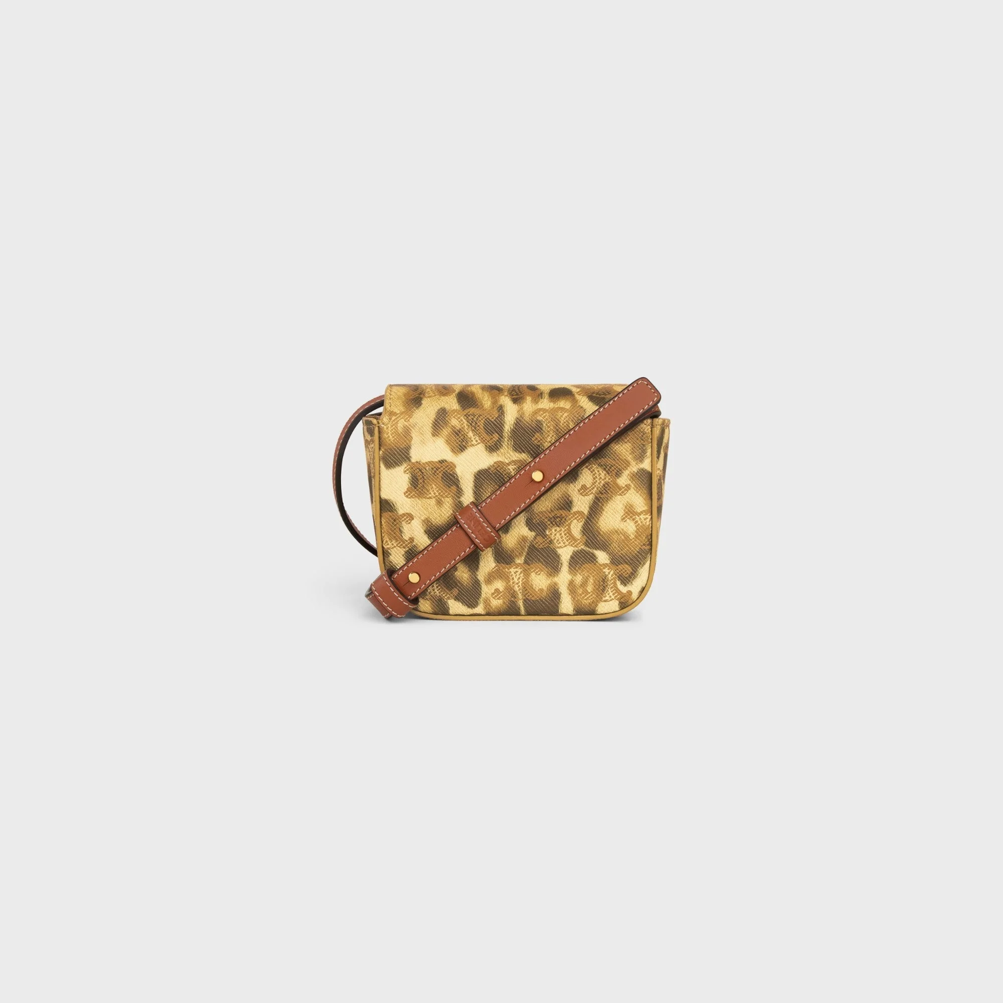 Triomphe Canvas Slg Mini Claude Leo P - Leopard - Image 3