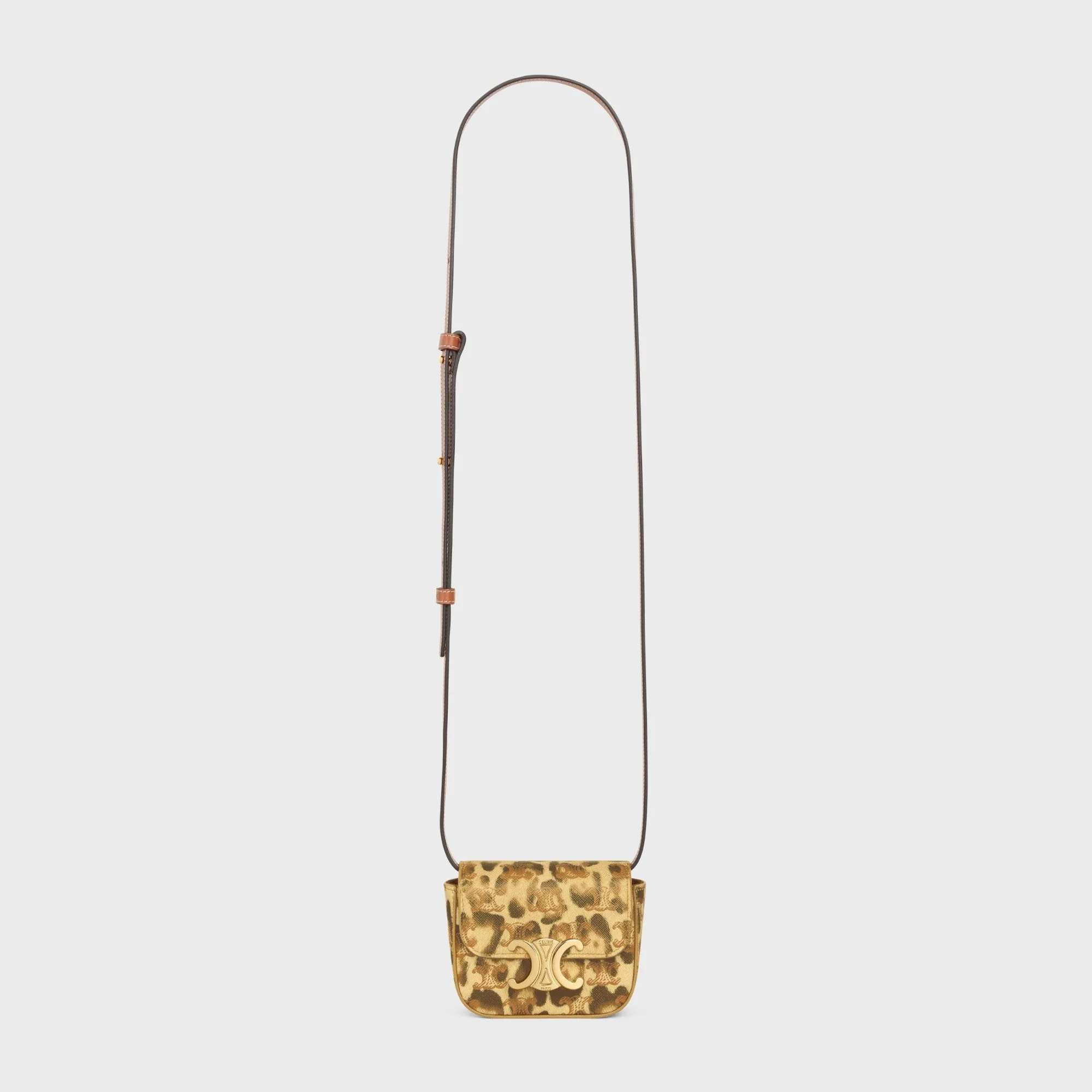 Triomphe Canvas Slg Mini Claude Leo P - Leopard - Image 5