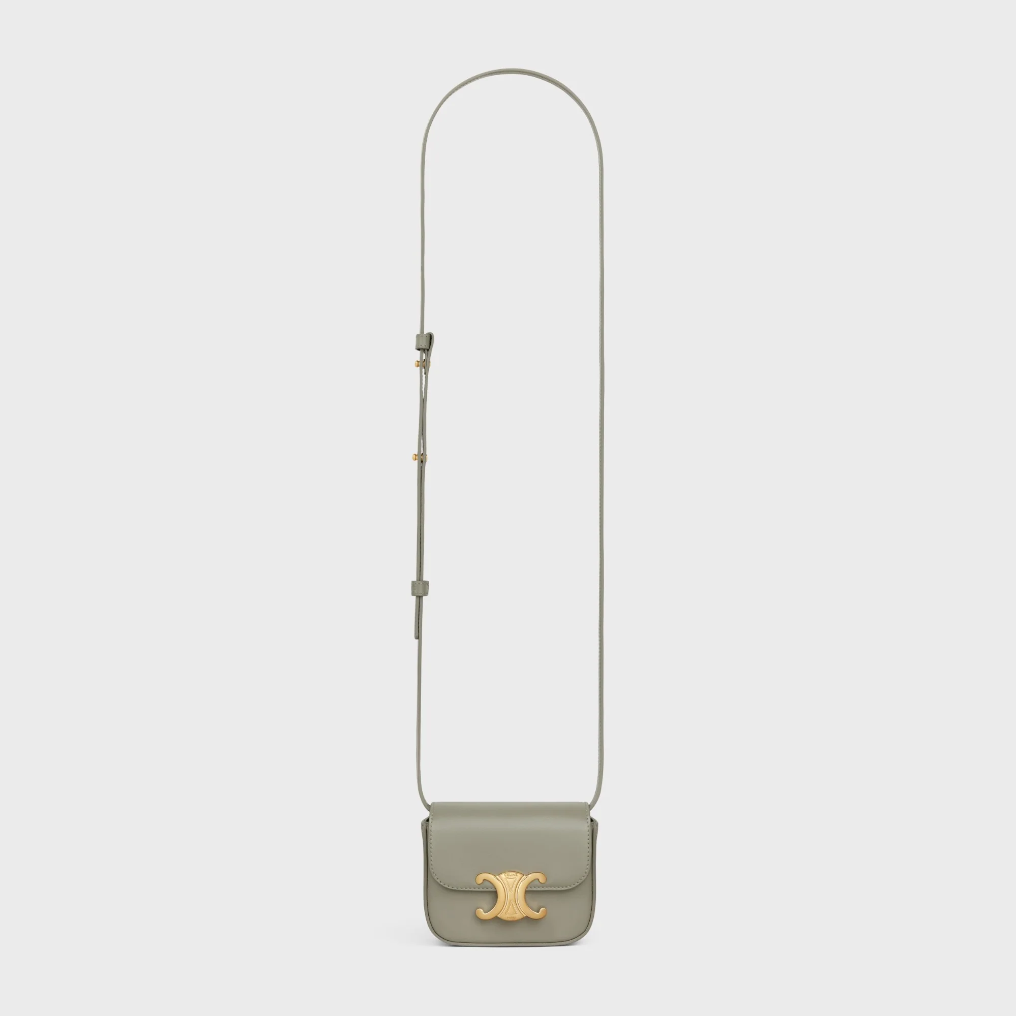 Claude Slg Mini Shiny Calfskin - Green Clay - Image 5