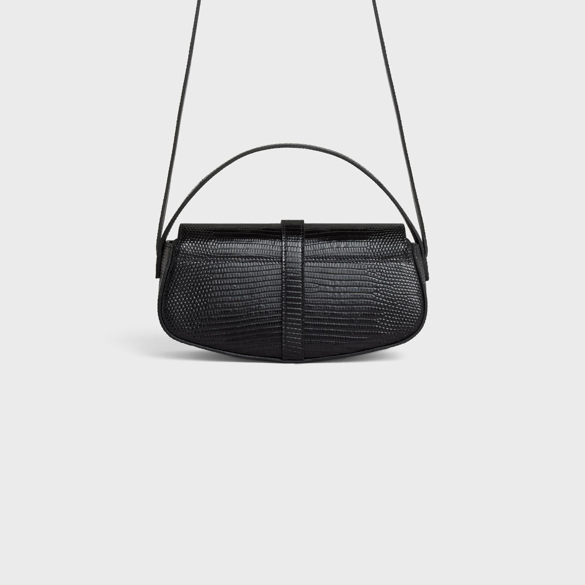 Tabou Slg Clutch On Strap Lizard - Black - Image 3