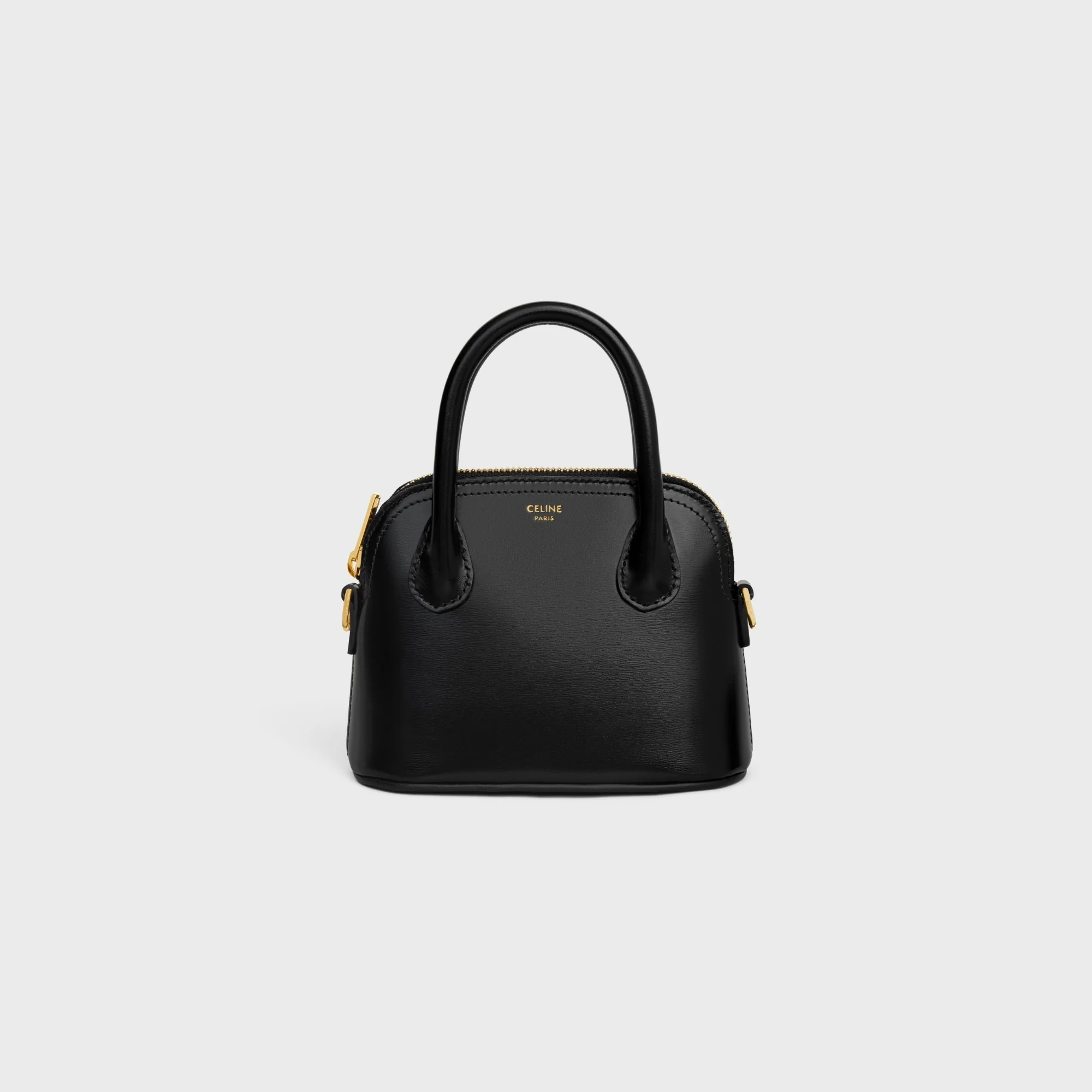 Honorine Mini Bags Shiny Calfskin - Black