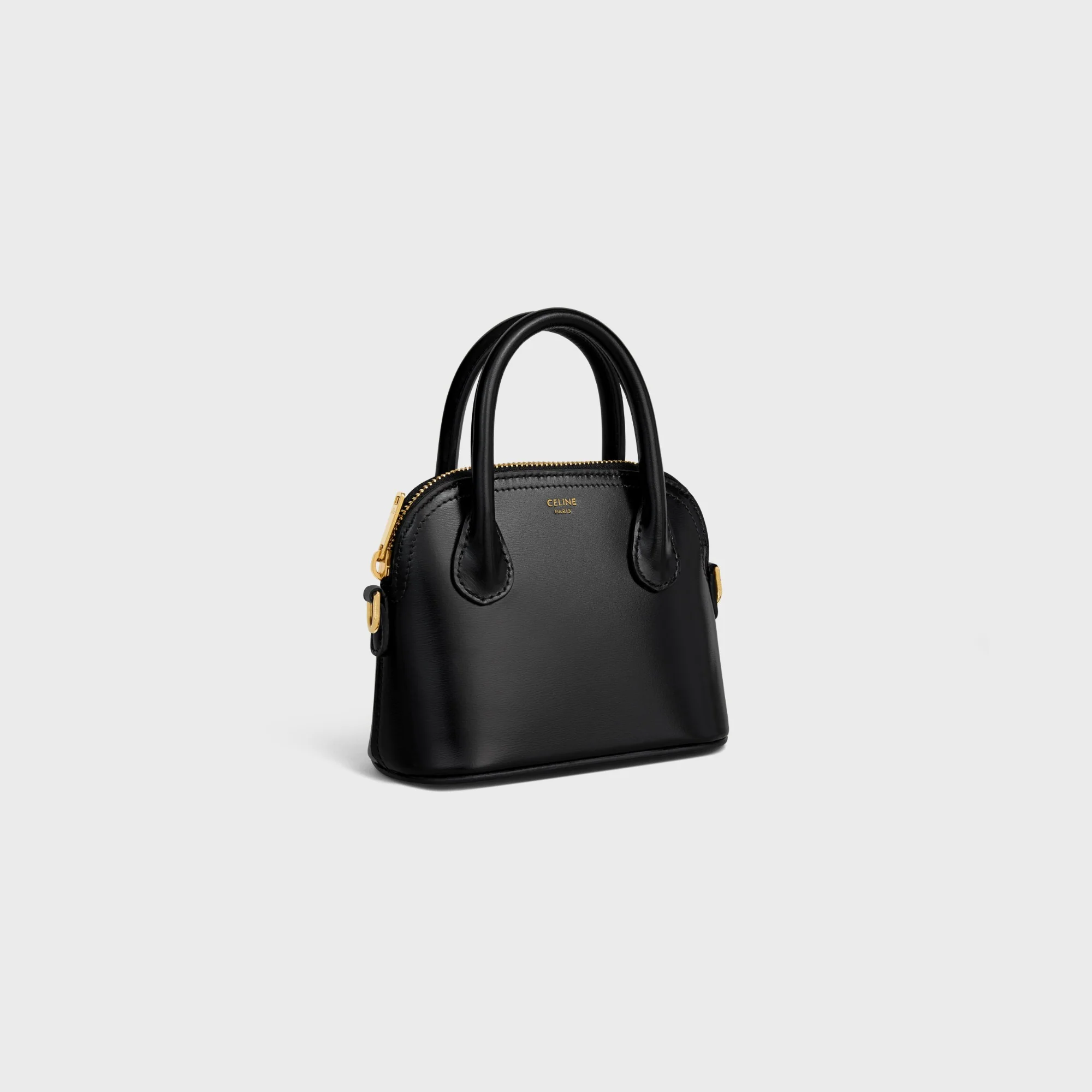 Honorine Mini Bags Shiny Calfskin - Black - Image 2