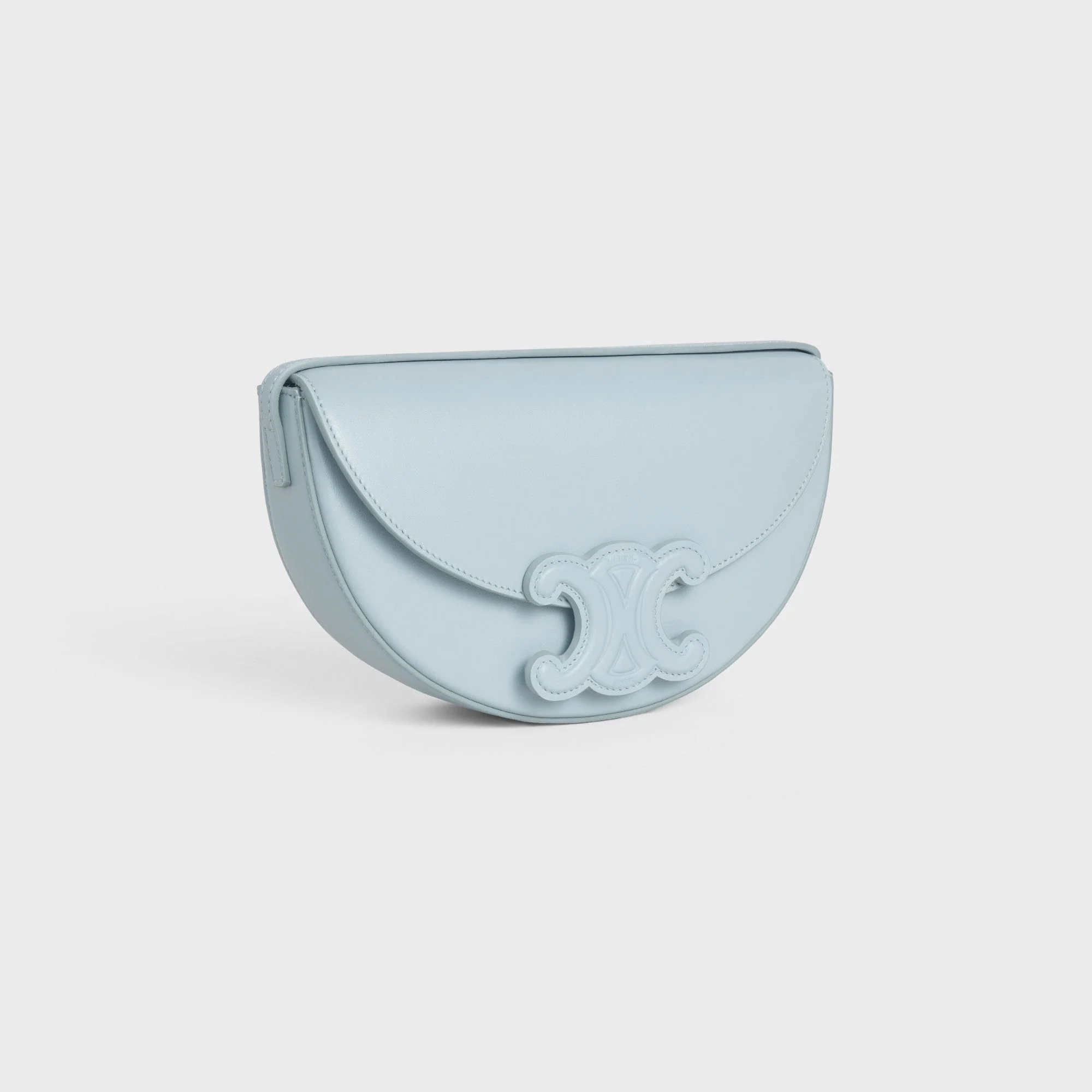 Cuir Triomphe Besace Smooth Calfskin - Ice Blue - Image 3