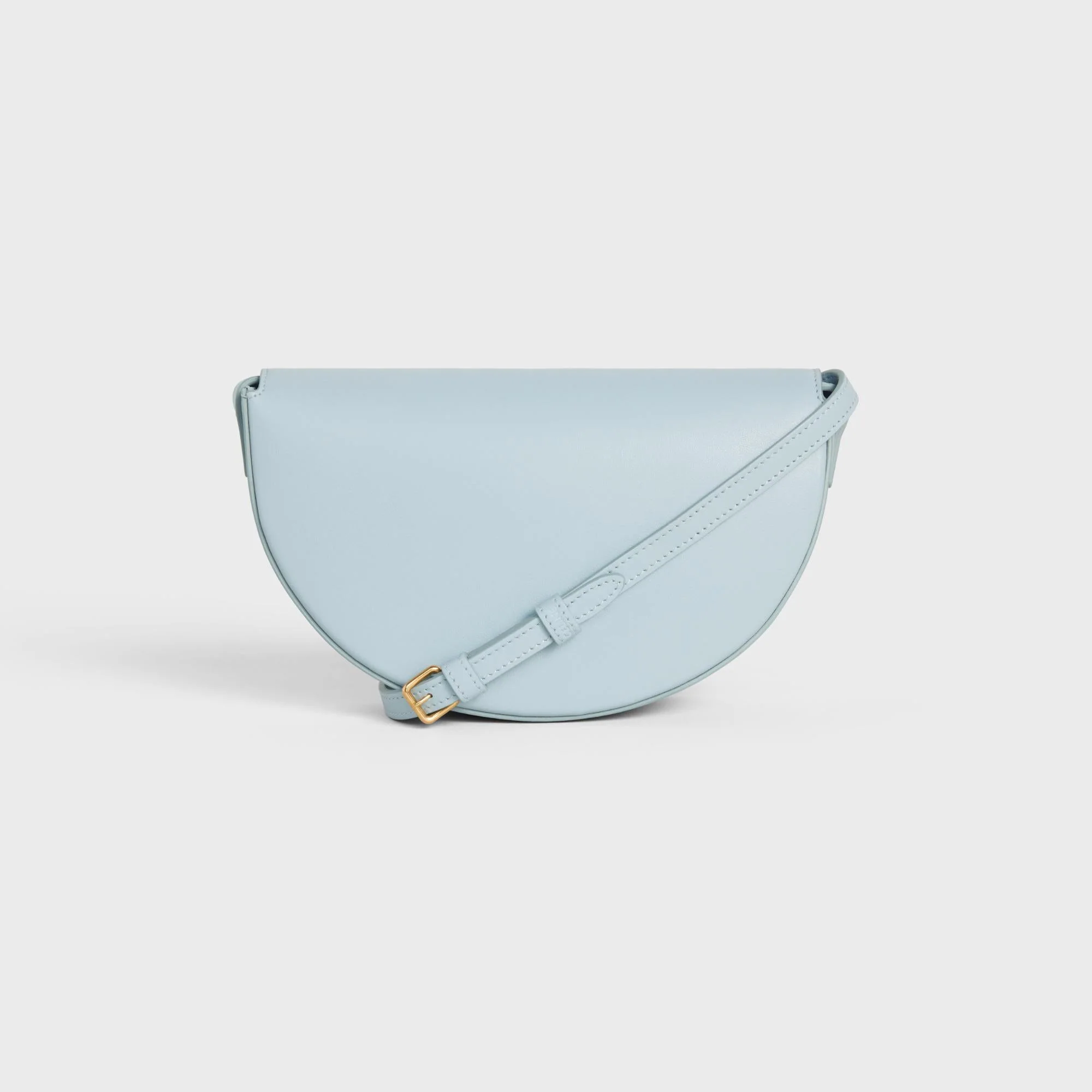 Cuir Triomphe Besace Smooth Calfskin - Ice Blue - Image 6