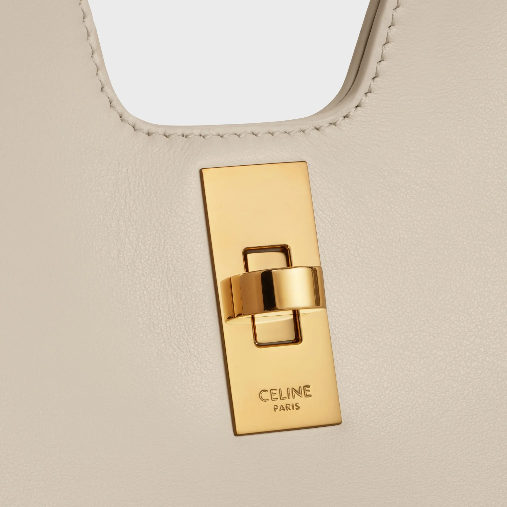 Cabas 16 Soft 16 Smooth Calfskin - Light Stone - Image 10