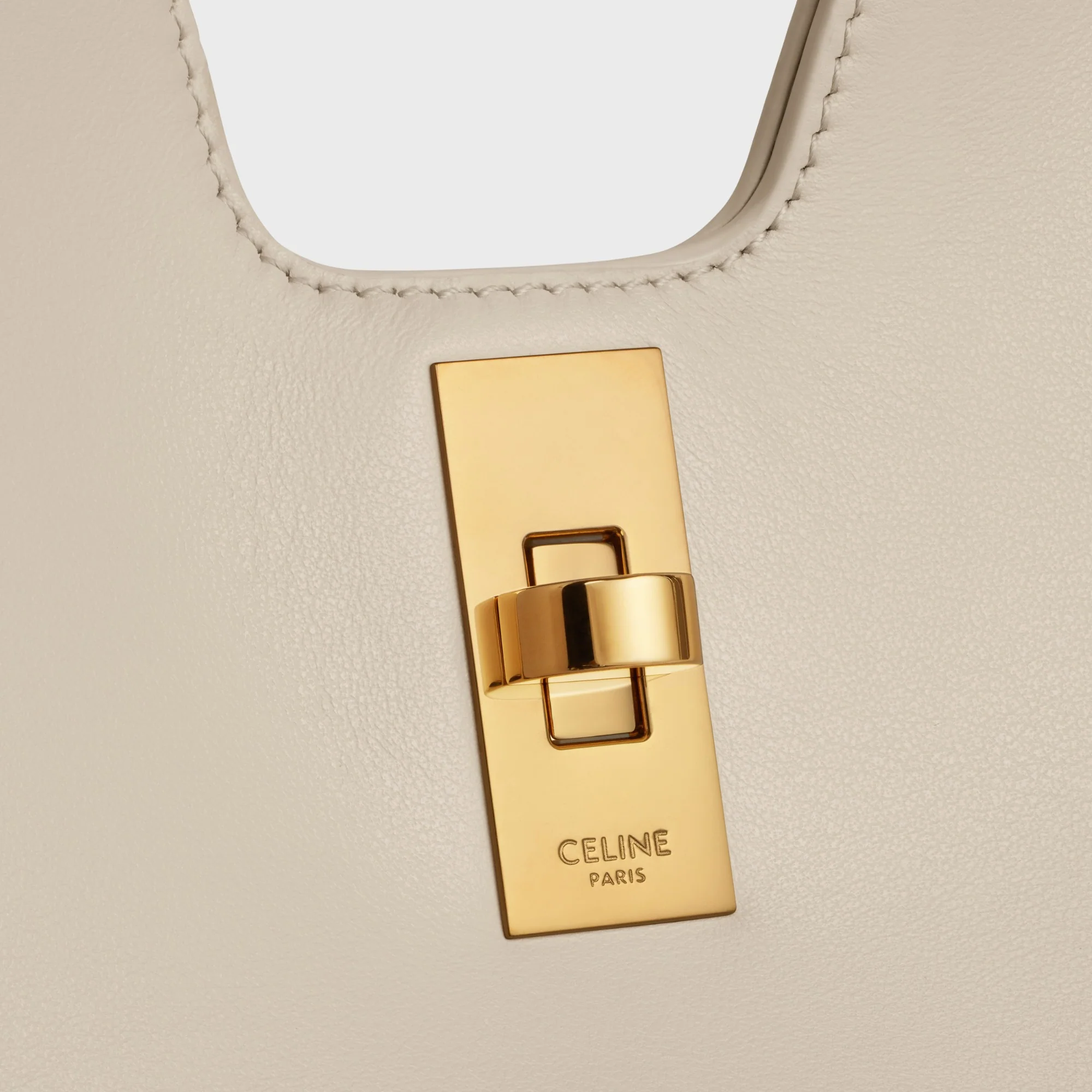 Cabas 16 Soft 16 Smooth Calfskin - Light Stone - Image 5