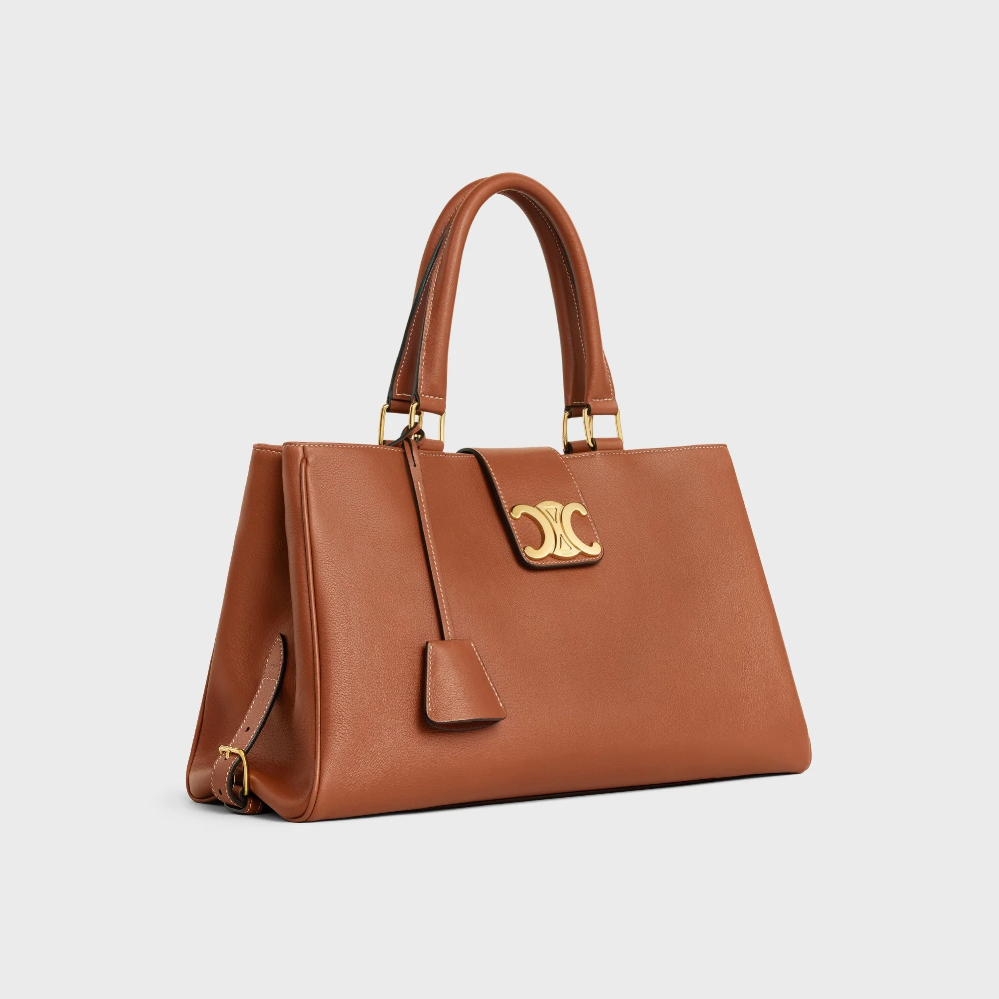 Appoline Medium Supple Grained Calfskin - Tan - Image 2
