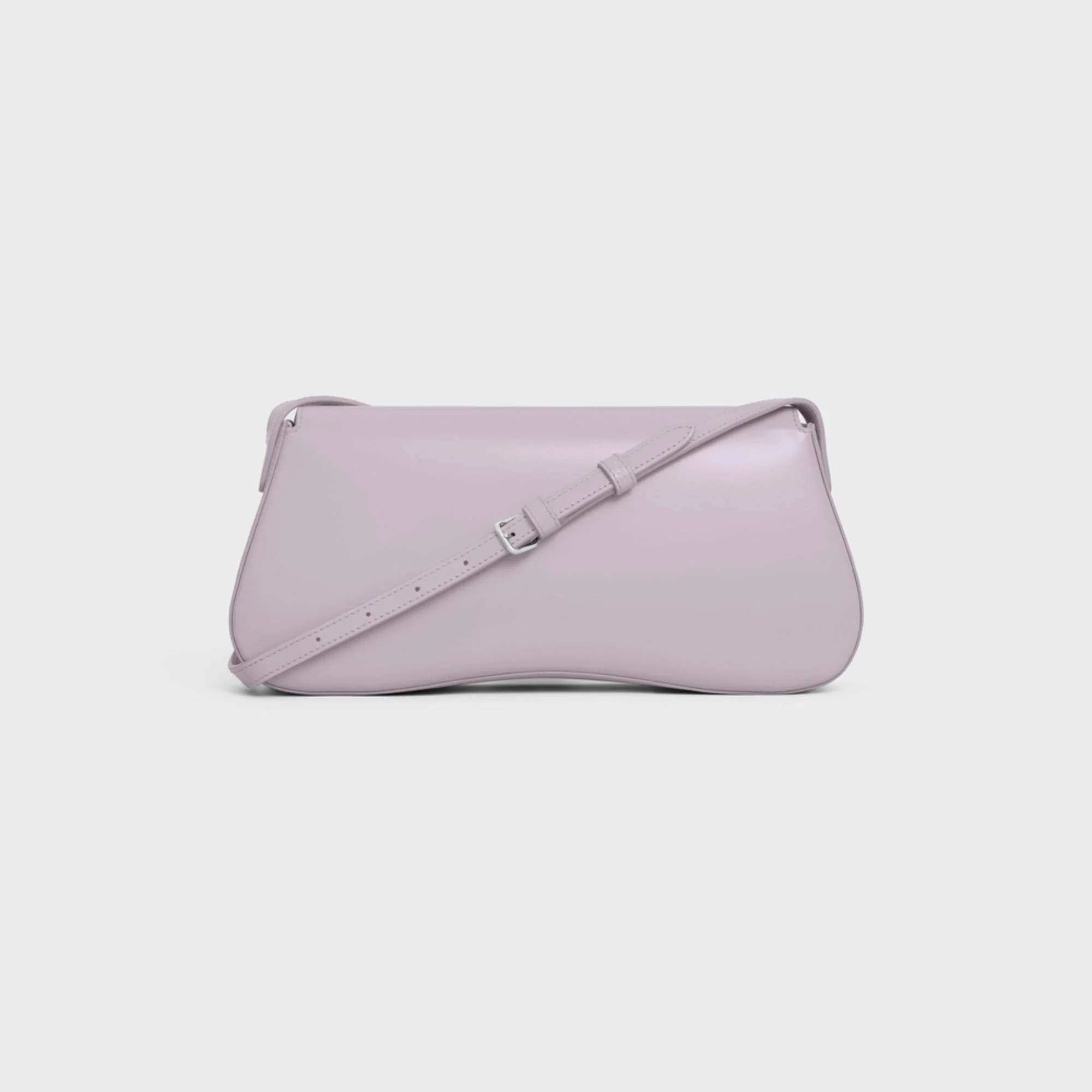 Celine Lola Medium Shiny Calfskin - Light Lavender - Image 3