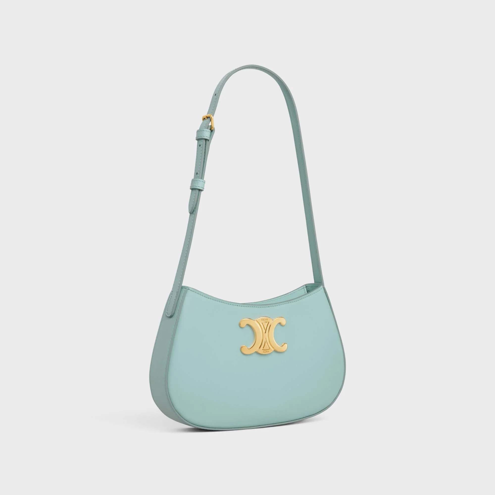 Tilly Medium Shiny Calfskin - Pool - Image 2
