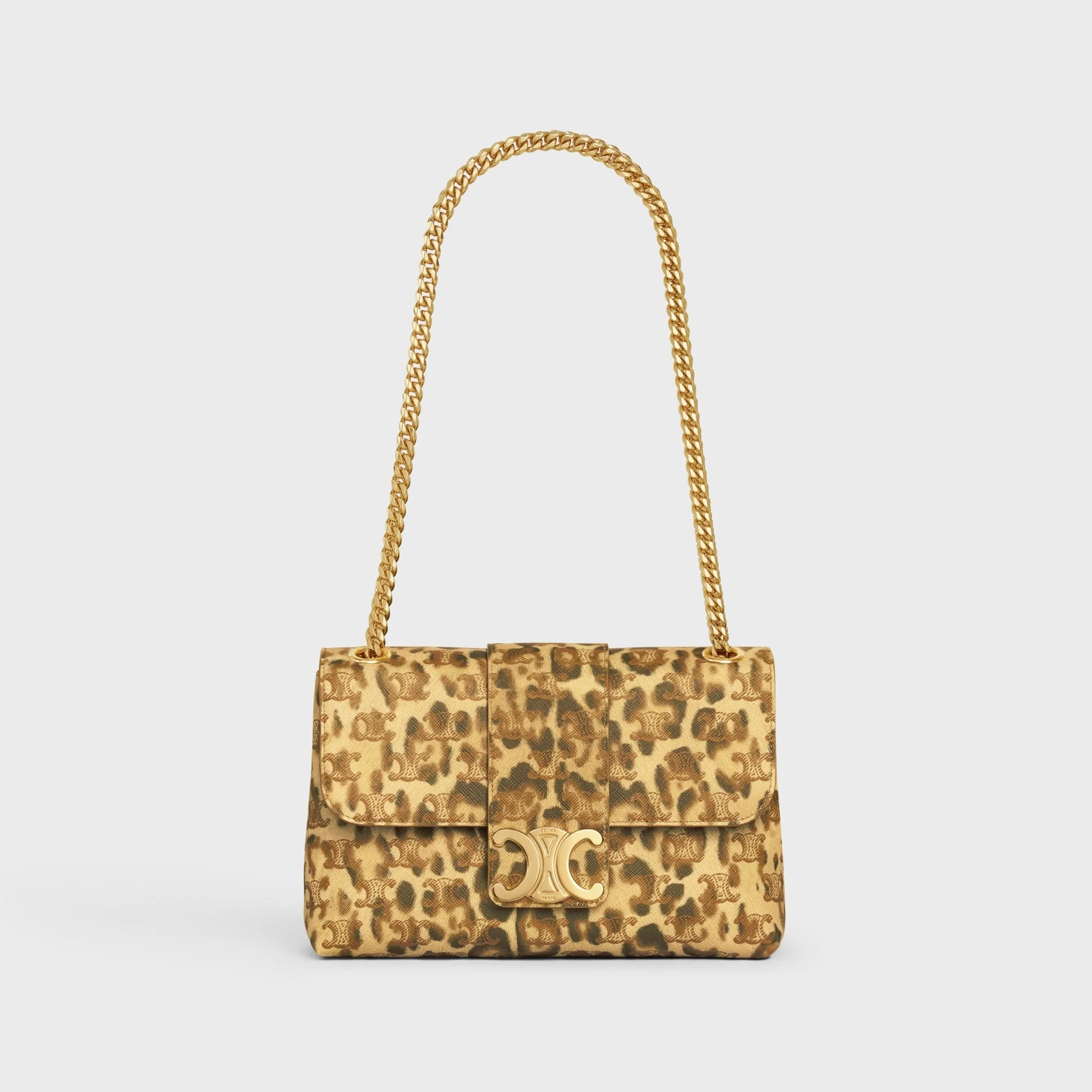 Triomphe Canvas Medium Celine Victoire Leopard Print - Leopard - Image 2