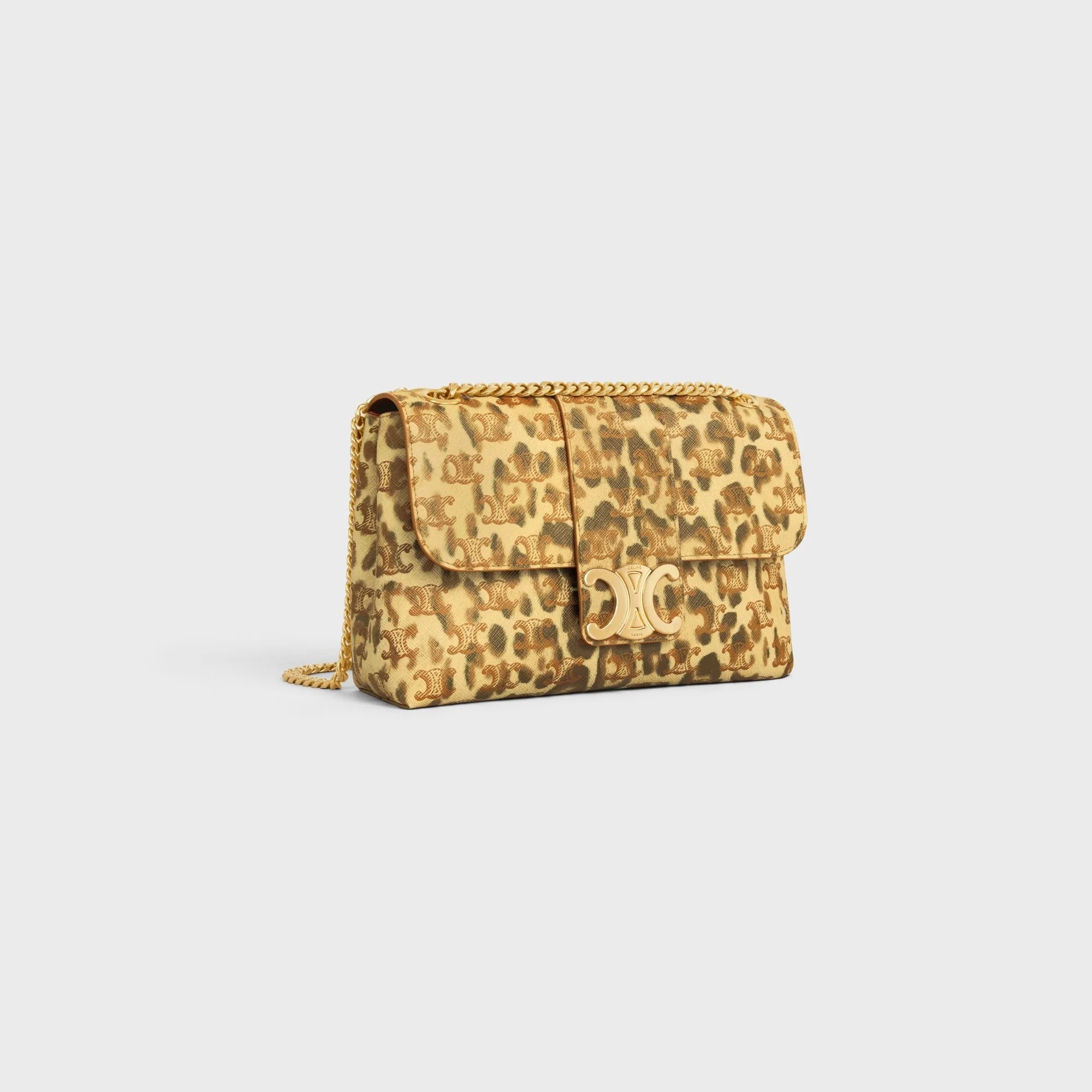 Triomphe Canvas Medium Celine Victoire Leopard Print - Leopard - Image 3