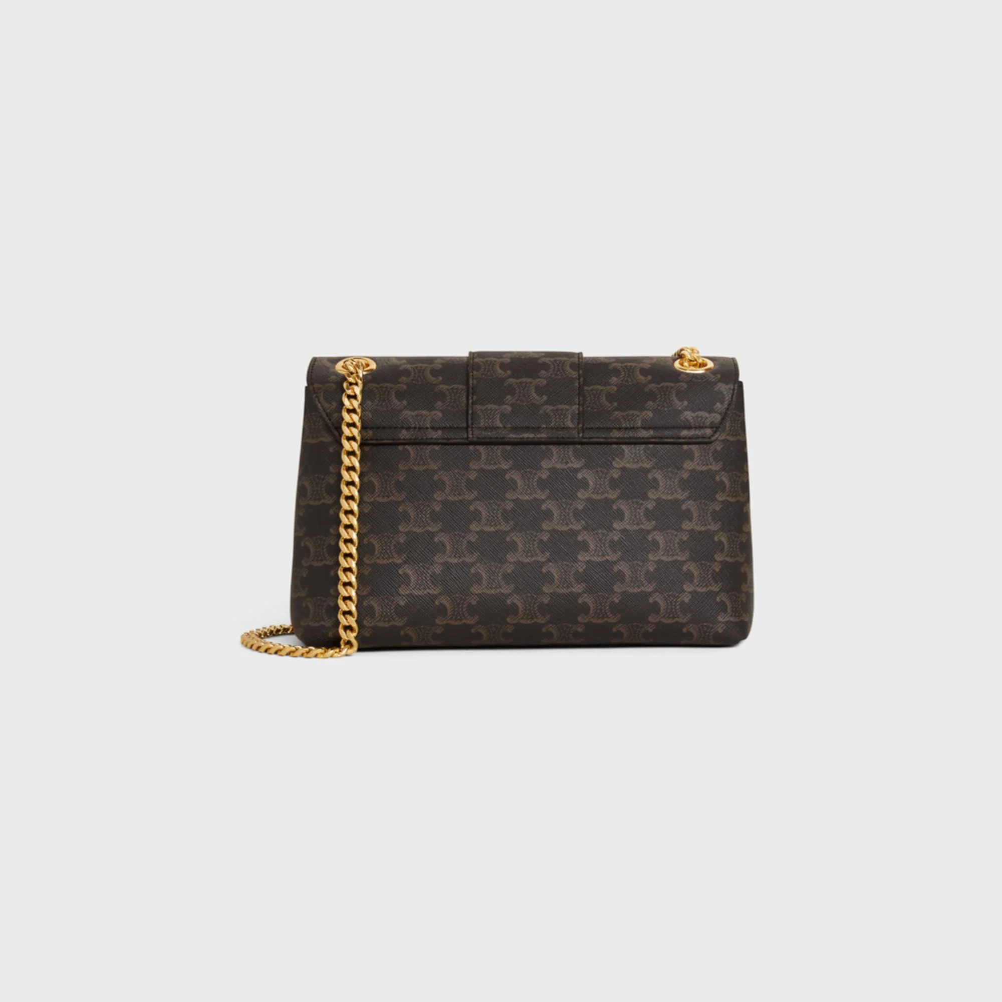 Medium Celine Victoire Triomphe Canvas - Tan - Image 3