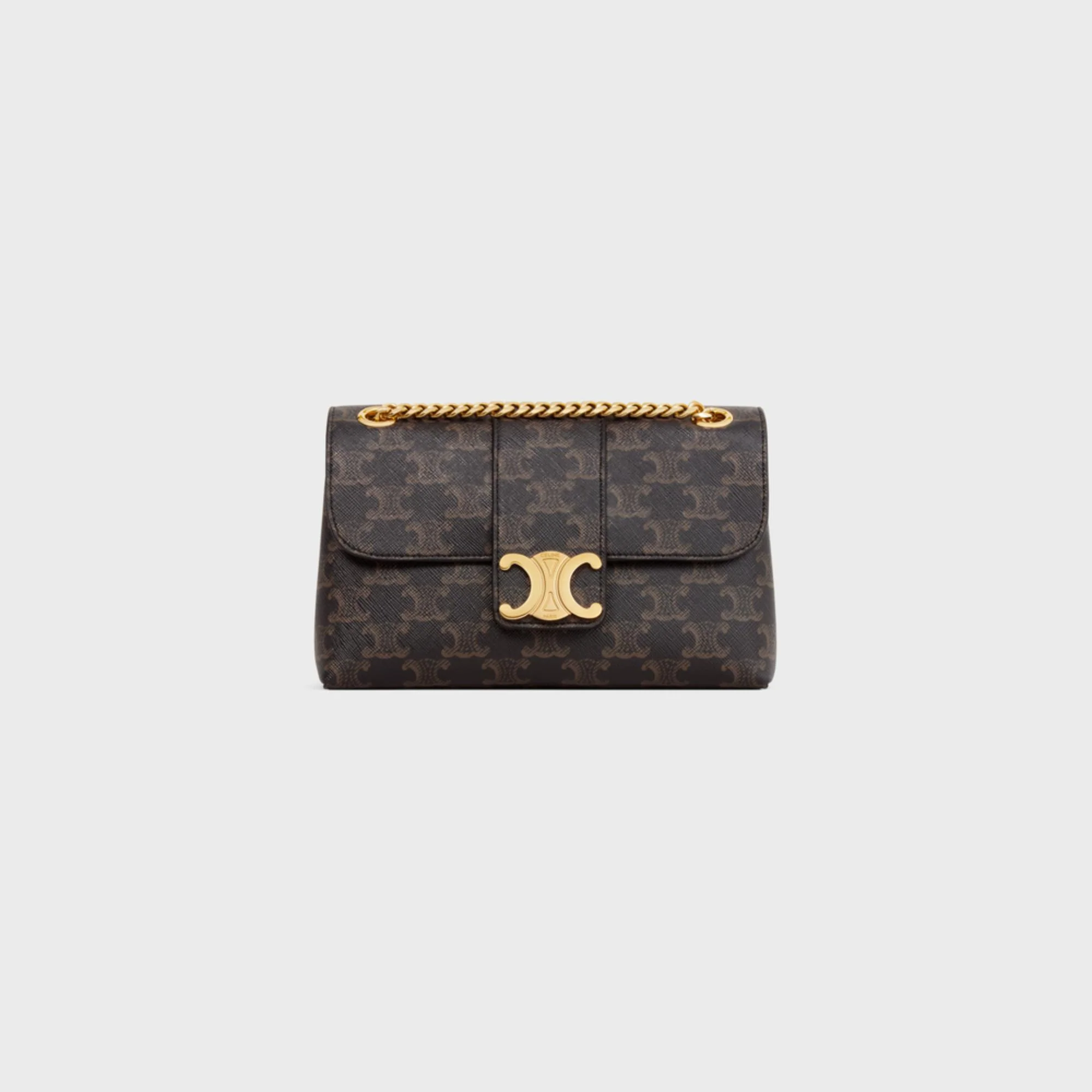 Triomphe Canvas Teen Celine Victoire - Tan