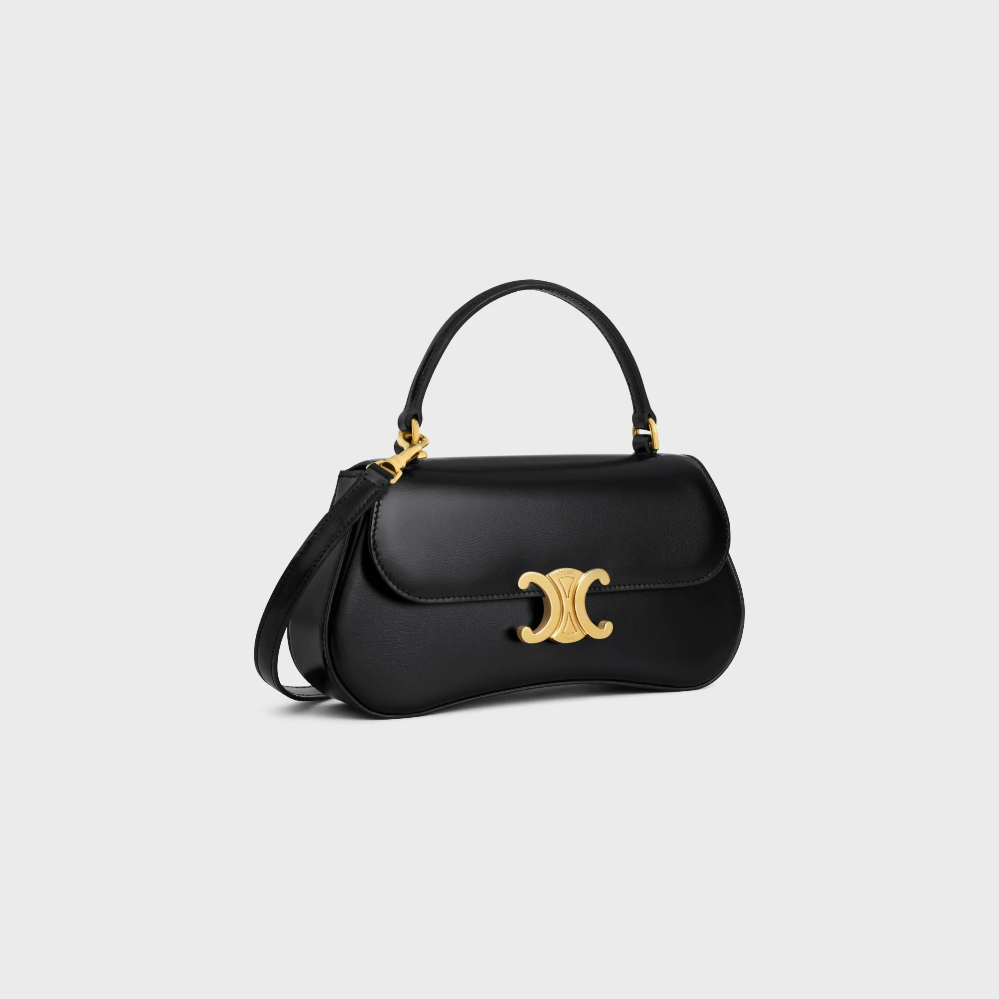 Celine Lola Teen Shiny Calfskin - Black - Image 2