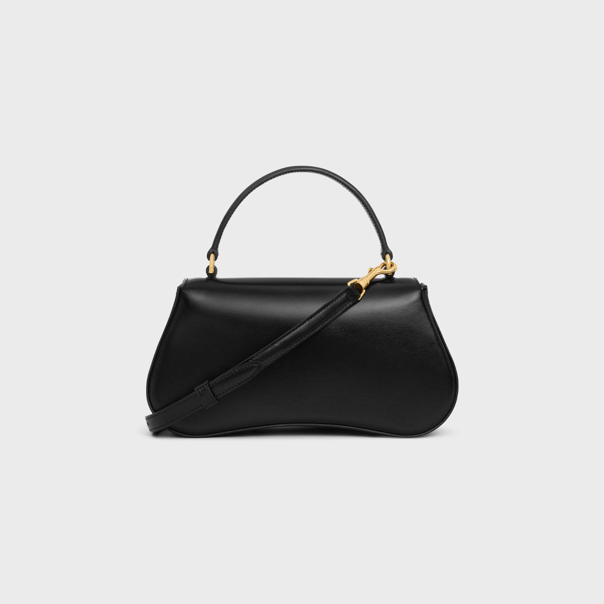 Celine Lola Teen Shiny Calfskin - Black - Image 3
