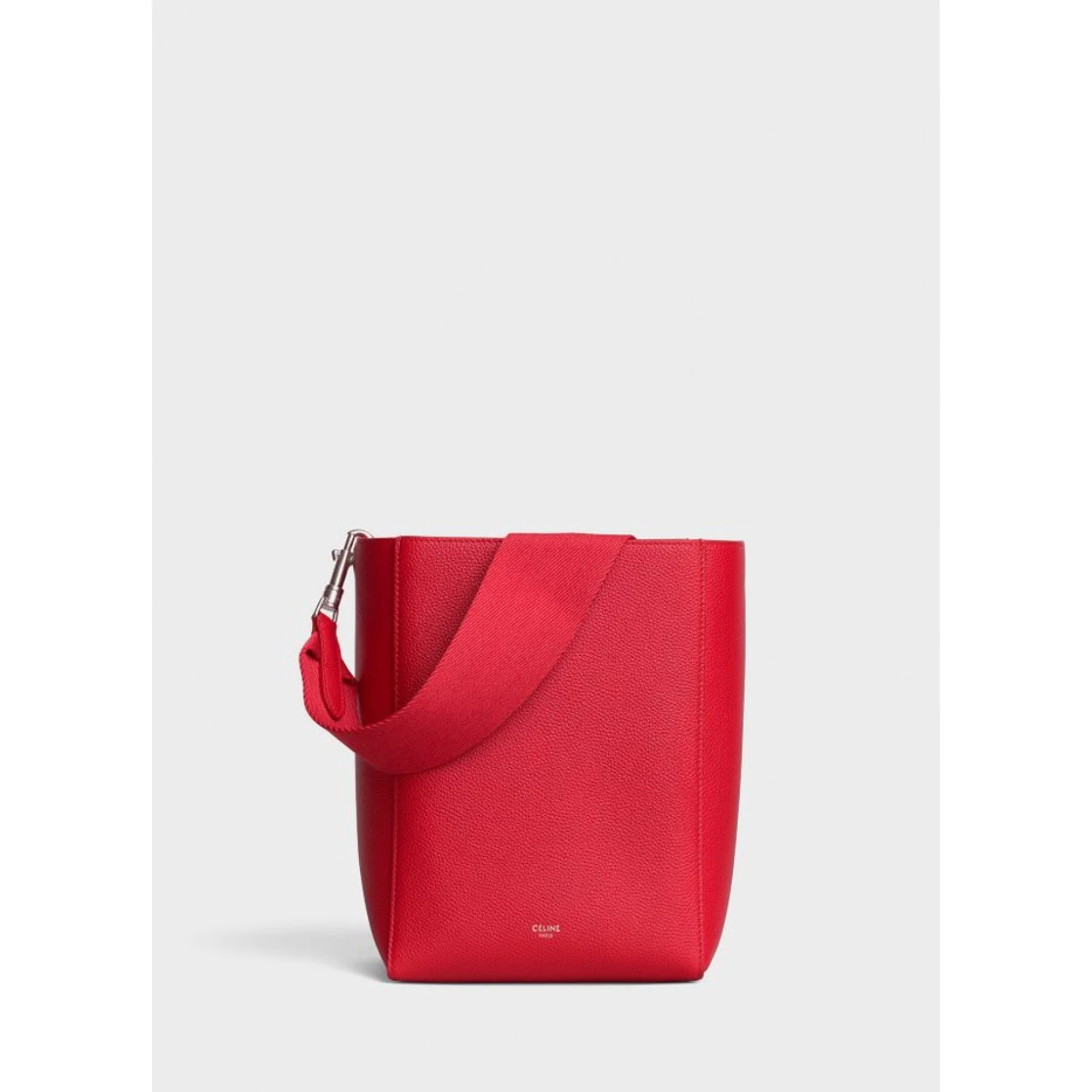 Sangle Small Soft Grained Calfskin - Red