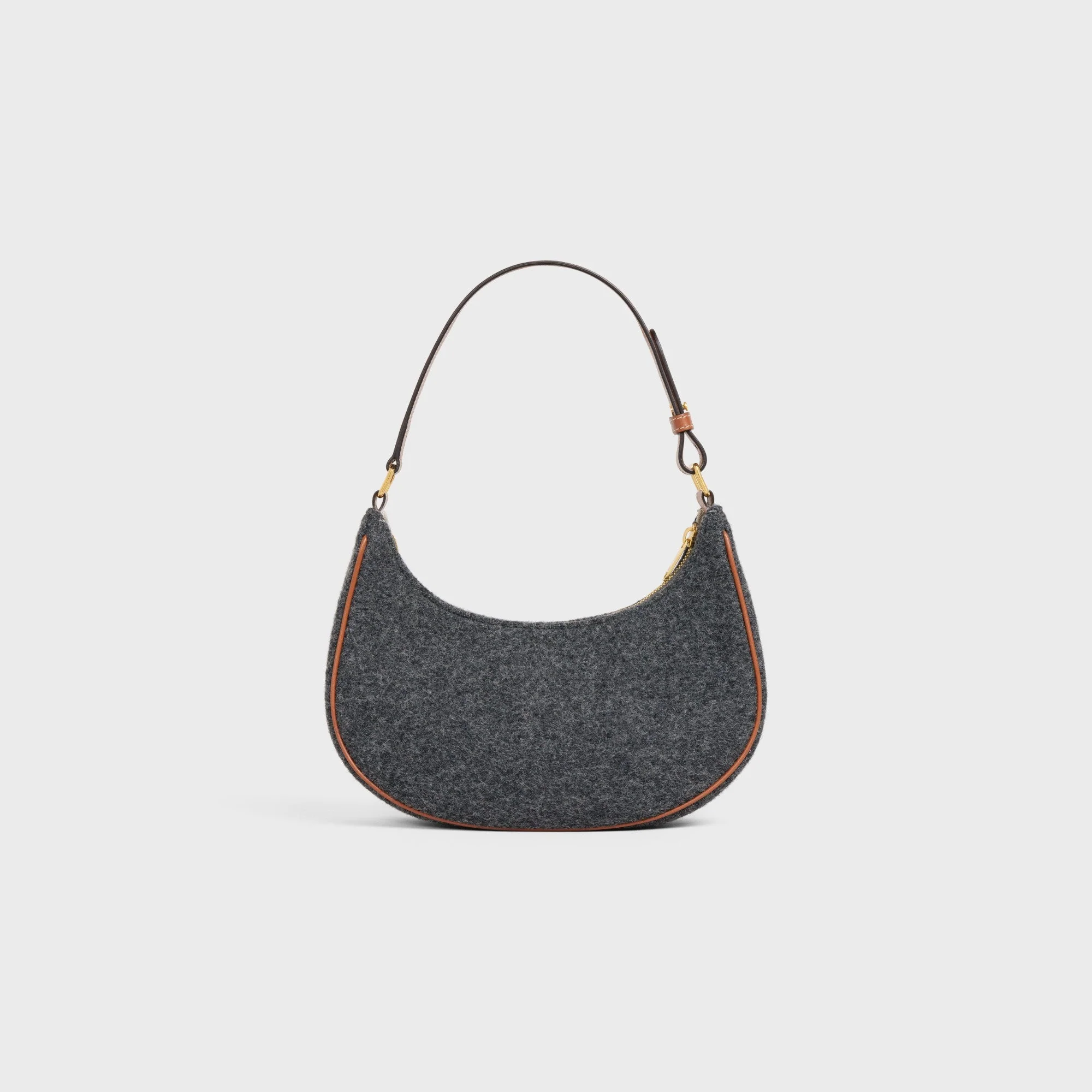 Ava Medium Textile W/Celine & Calfski - Grey / Beige - Image 3