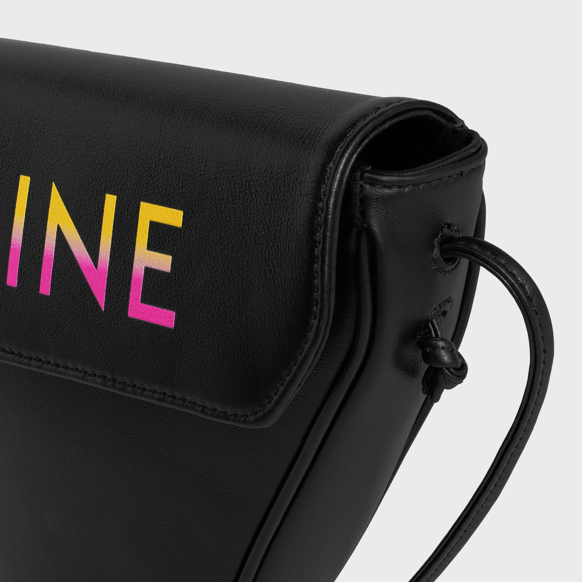Messenger Triangle Bag Calf. W/Gradient Pri - Multicolor - Image 6