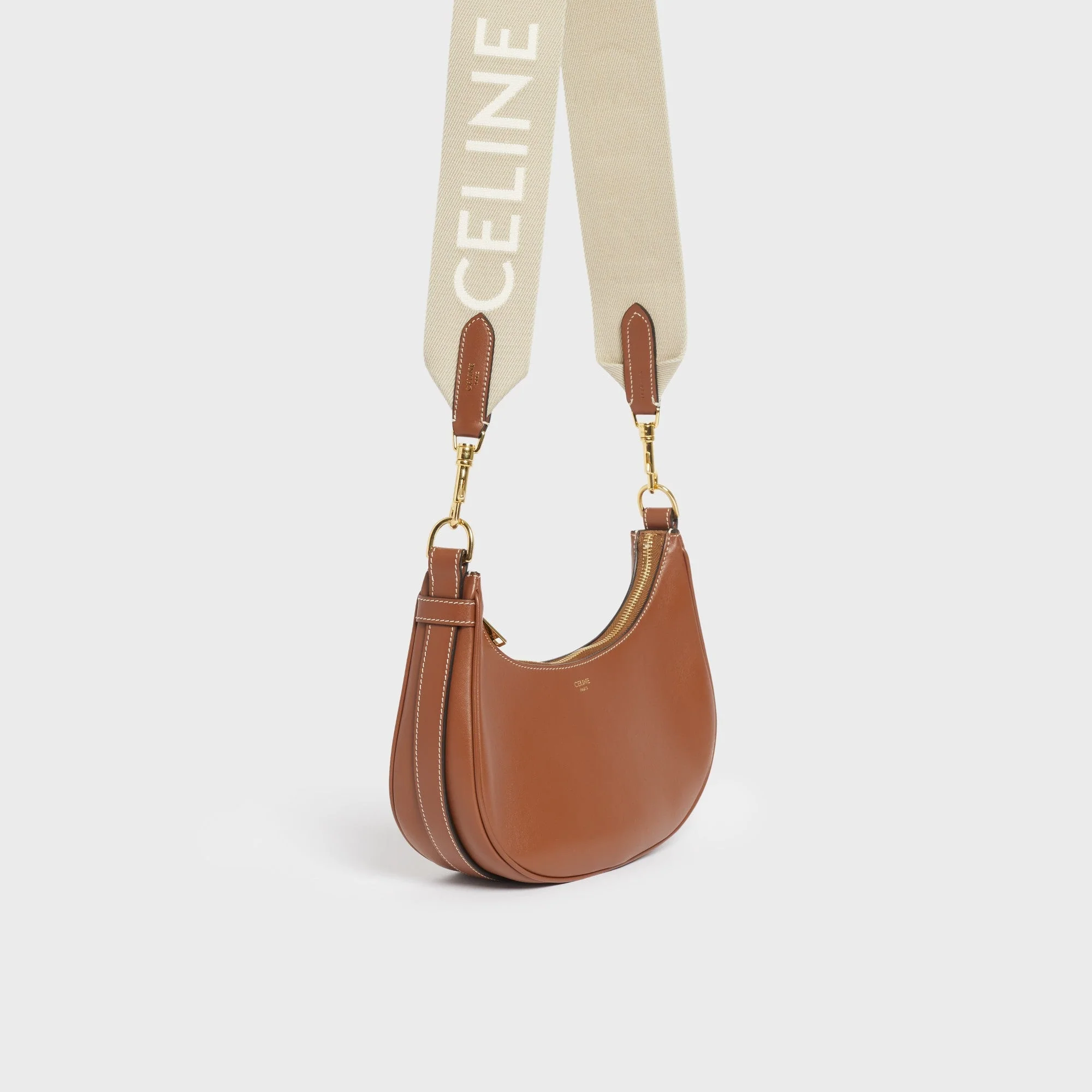 Ava Medium Strap Smooth Calfskin - Tan - Image 3