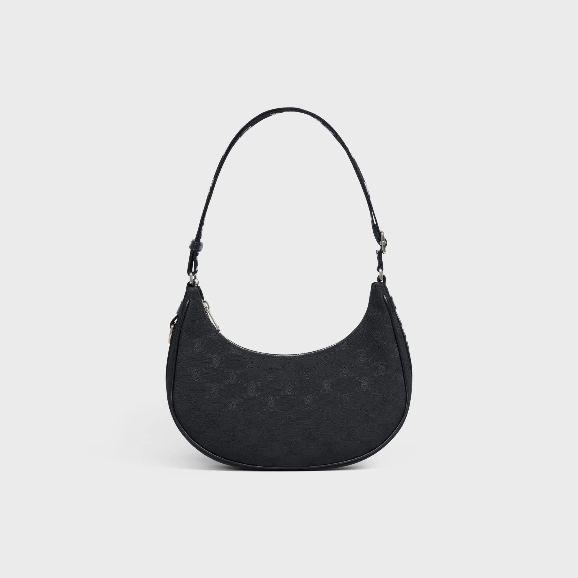 Ava With Strap Bag Triomphe Jac.And Calfs - Black