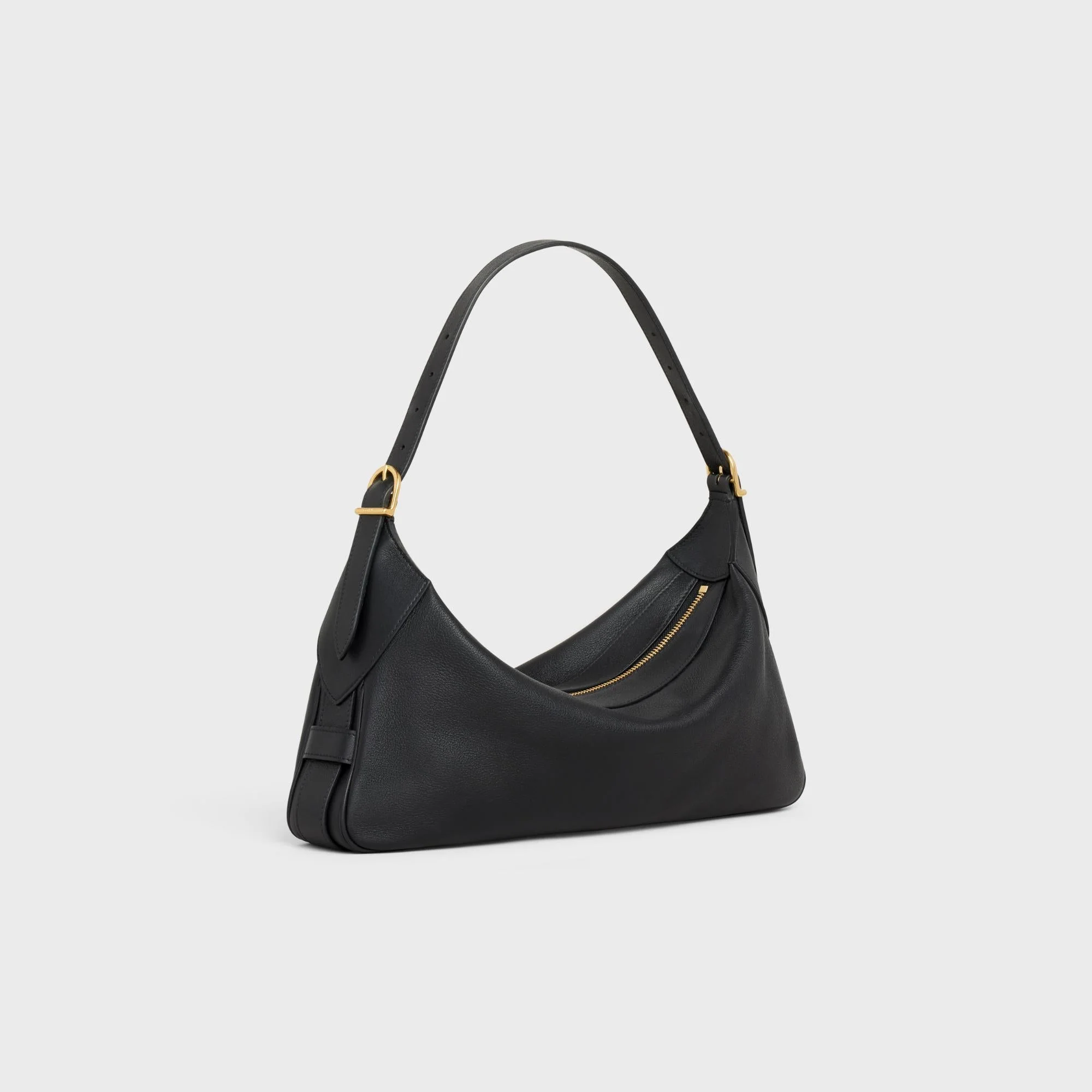 Romy Medium Supple Grained Calfskin - Black - Image 2
