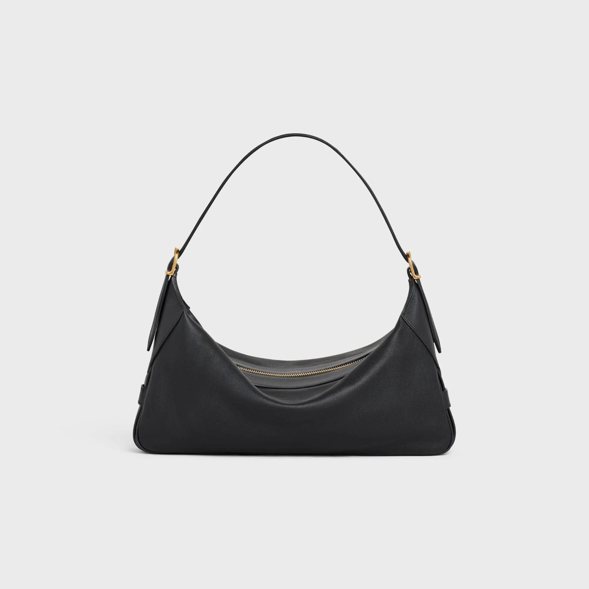 Romy Medium Supple Grained Calfskin - Black - Image 3