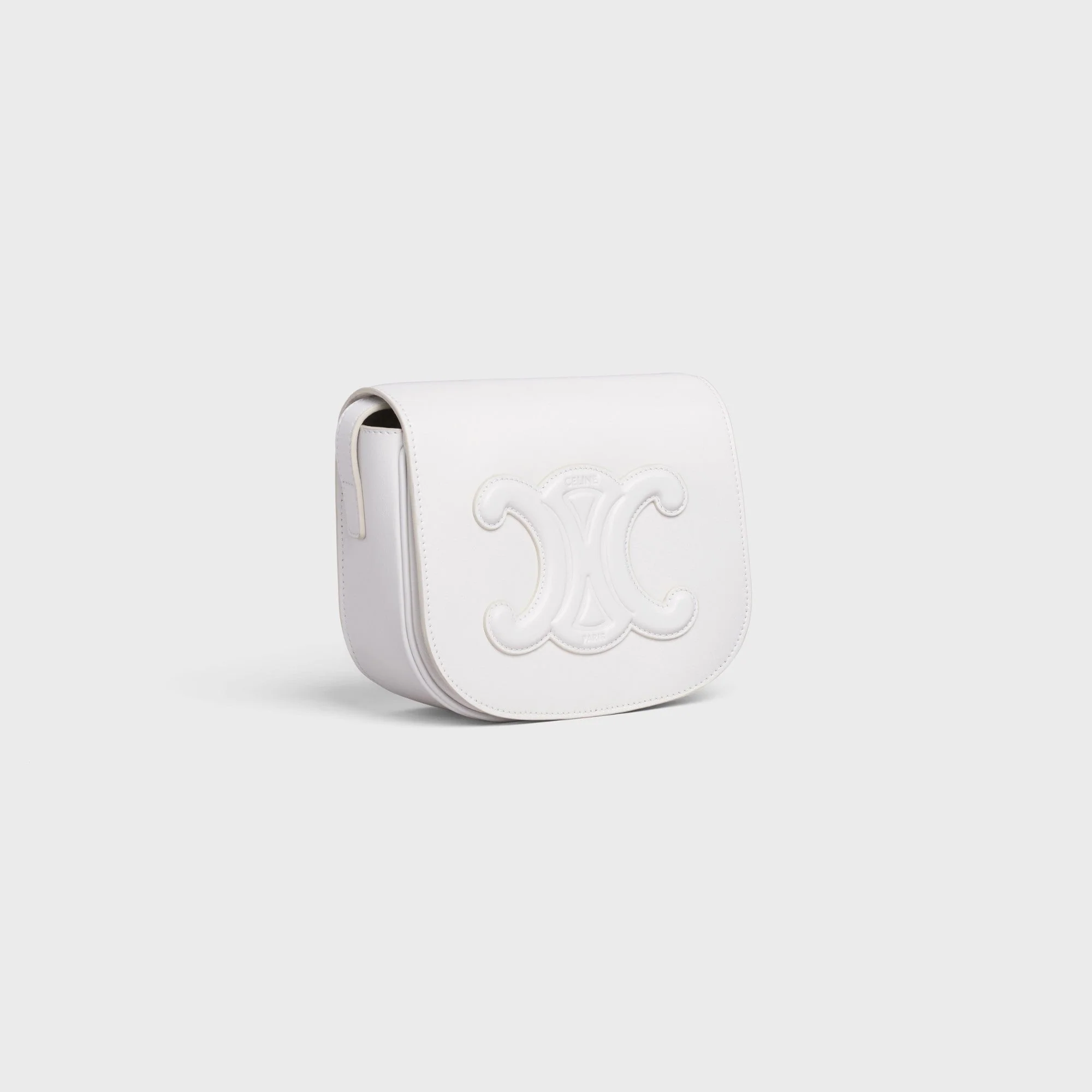 Cuir Triomphe Folco Smooth Calfskin - White - Image 2