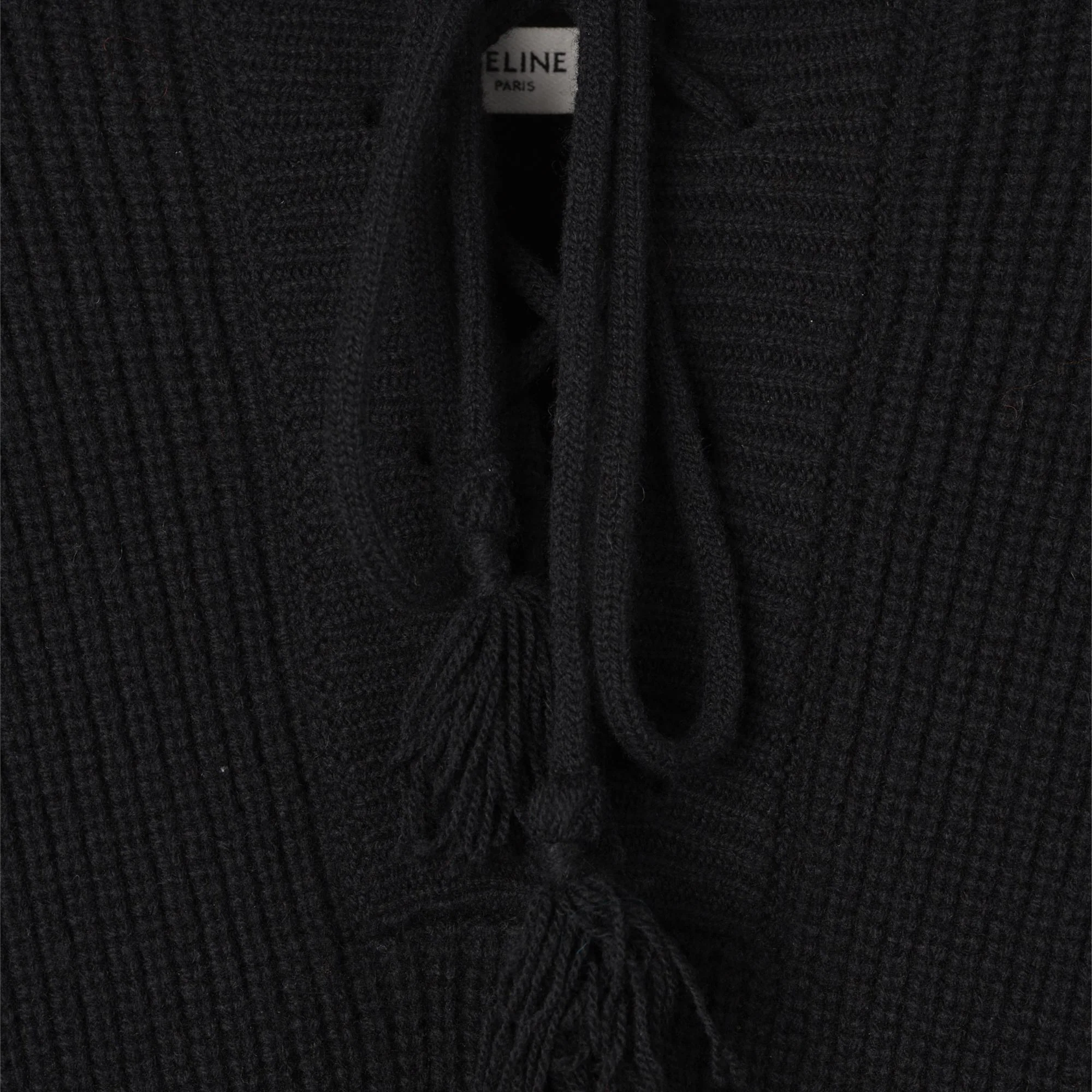 Baja Please Dream Of Me Laine Côtelée Jacquard - Black / Off White - Image 3
