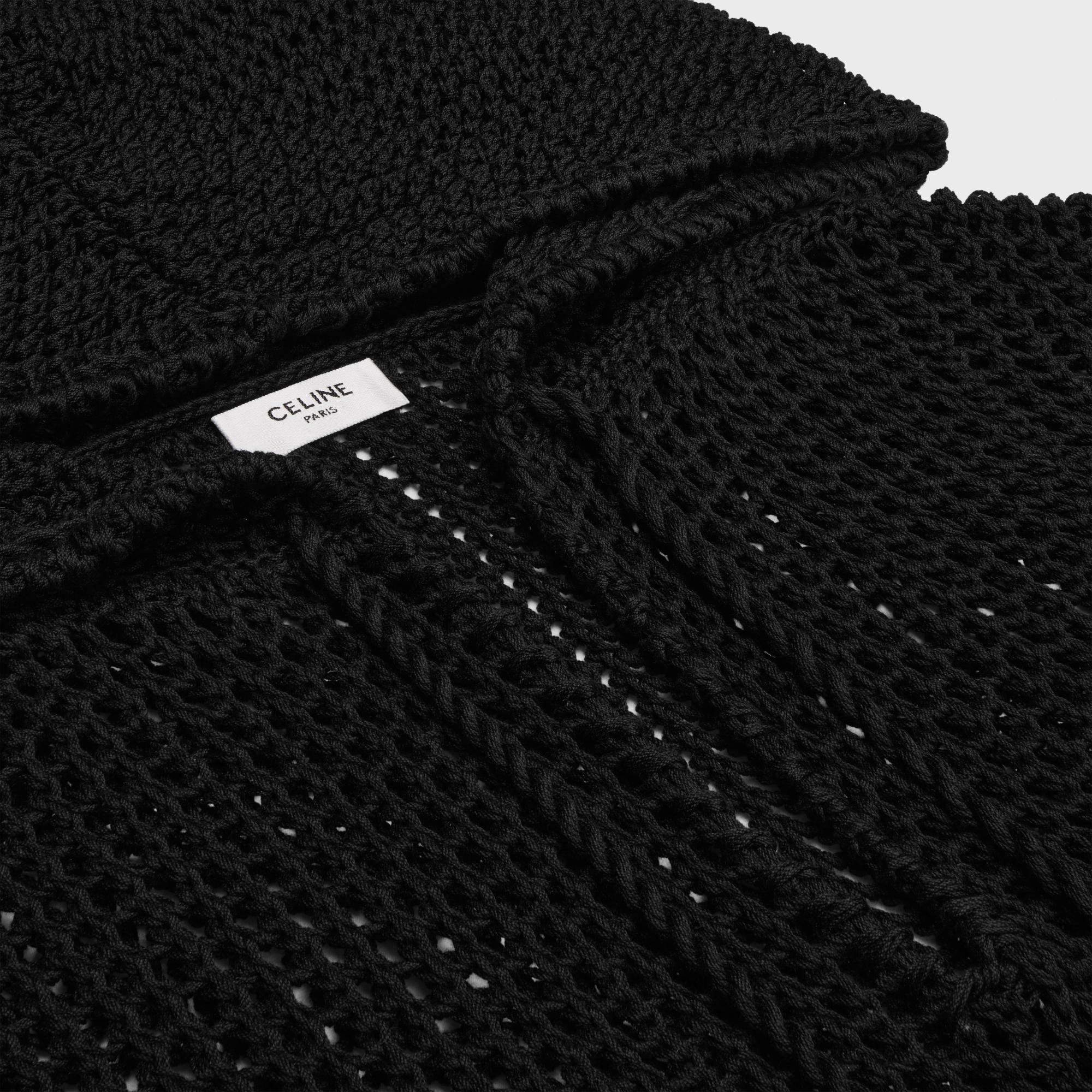 Baja Celine Coton Crochet - Black / Ecru - Image 3