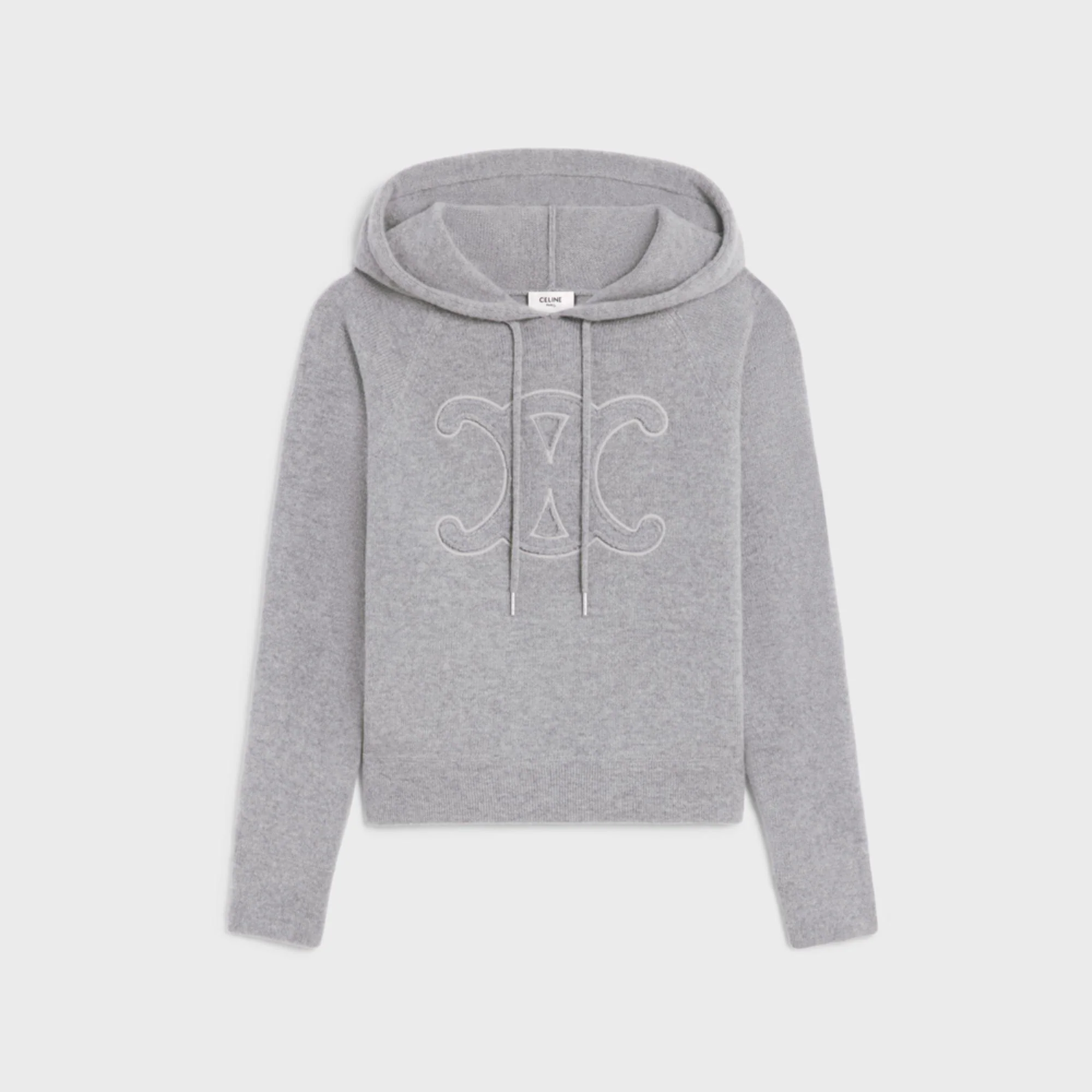 Pull Shearling Merinos - Light Grey