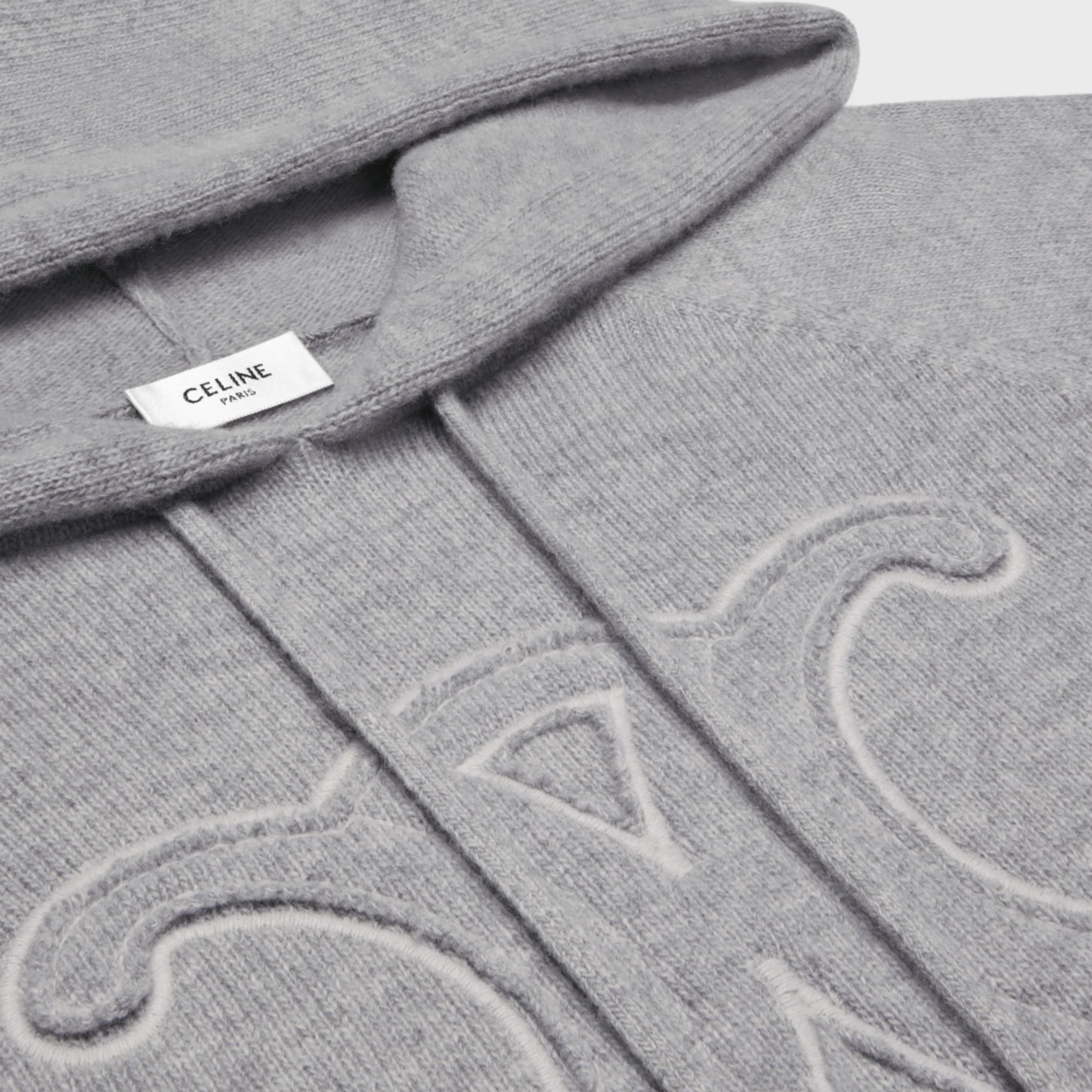 Pull Shearling Merinos - Light Grey - Image 3
