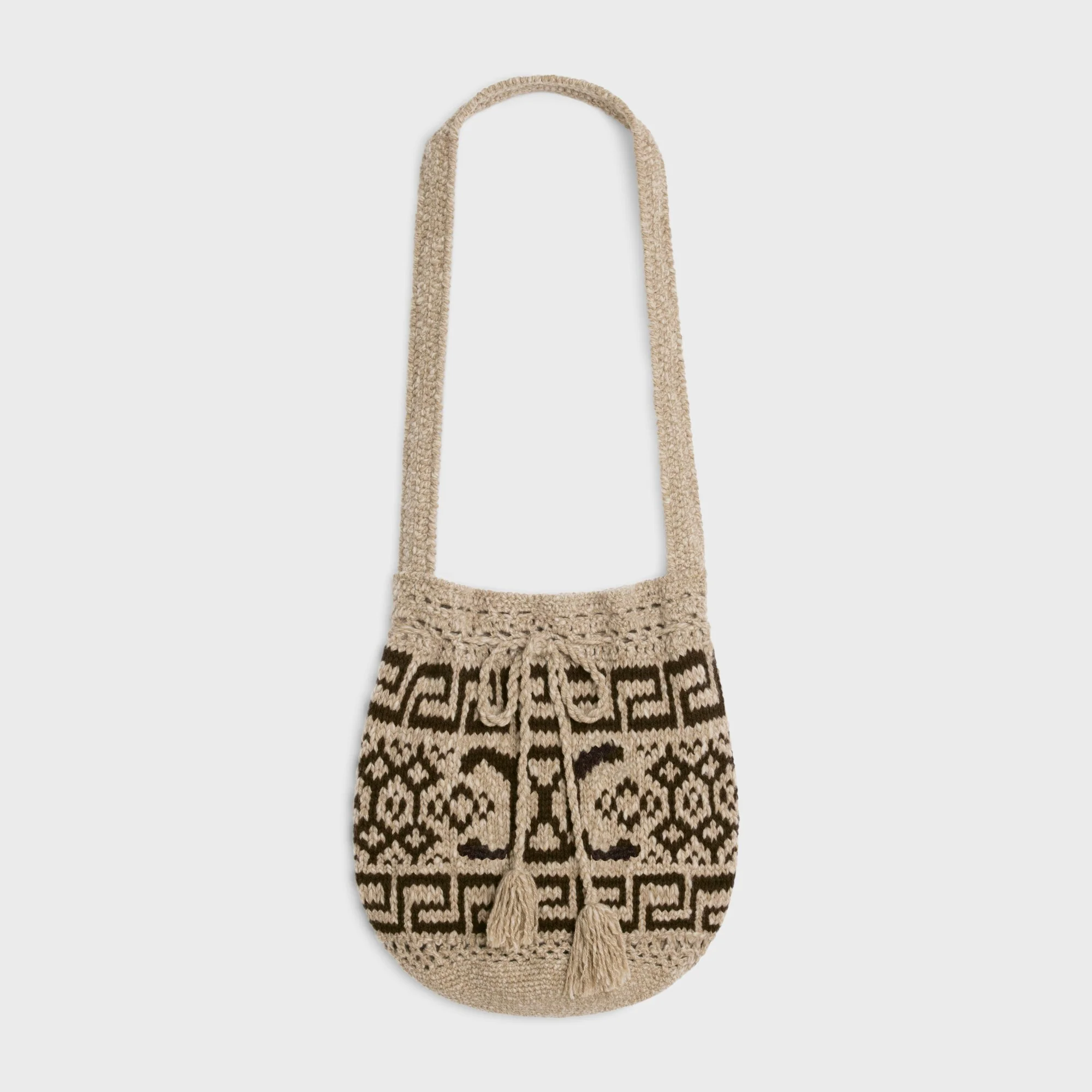 Sac Slub Fair Isle - Taupe