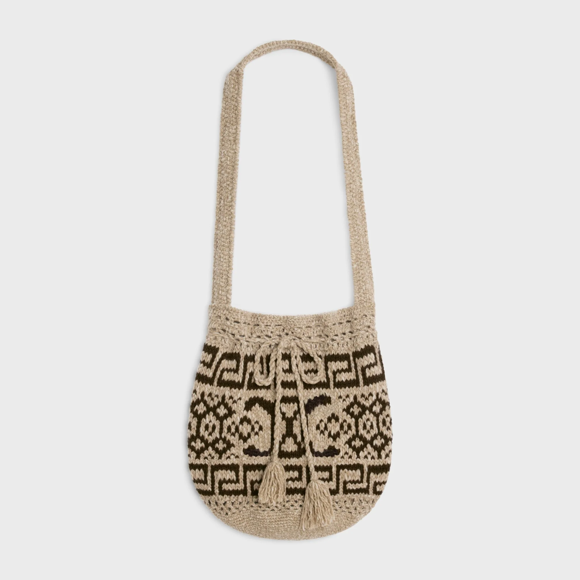 Sac Slub Fair Isle - Taupe - Image 4