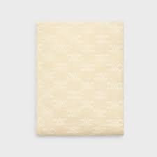 Beach Towel Coton Eponge Monogramme - Ecru