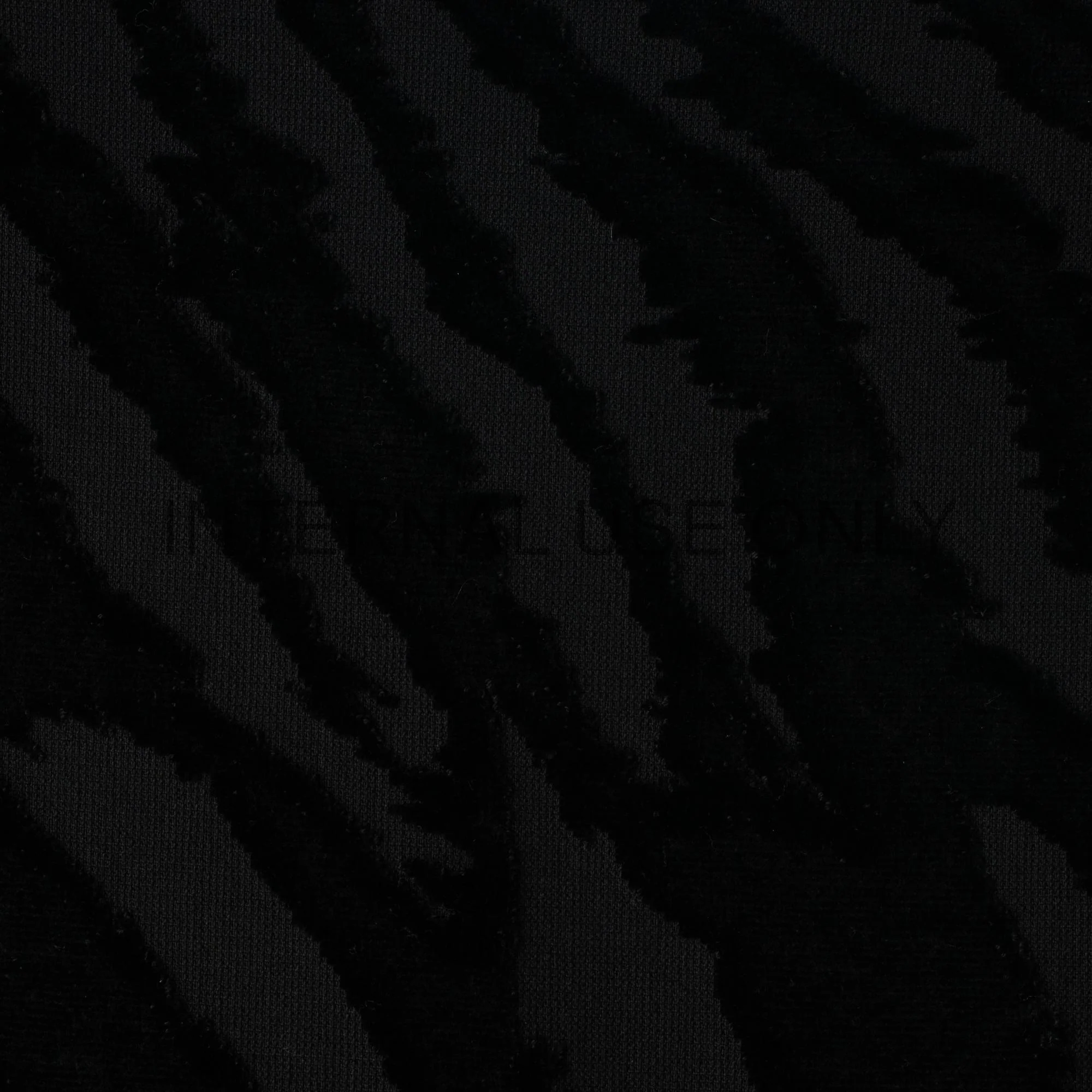 Beach Towel Coton Jacquard Tigre - Black - Image 3
