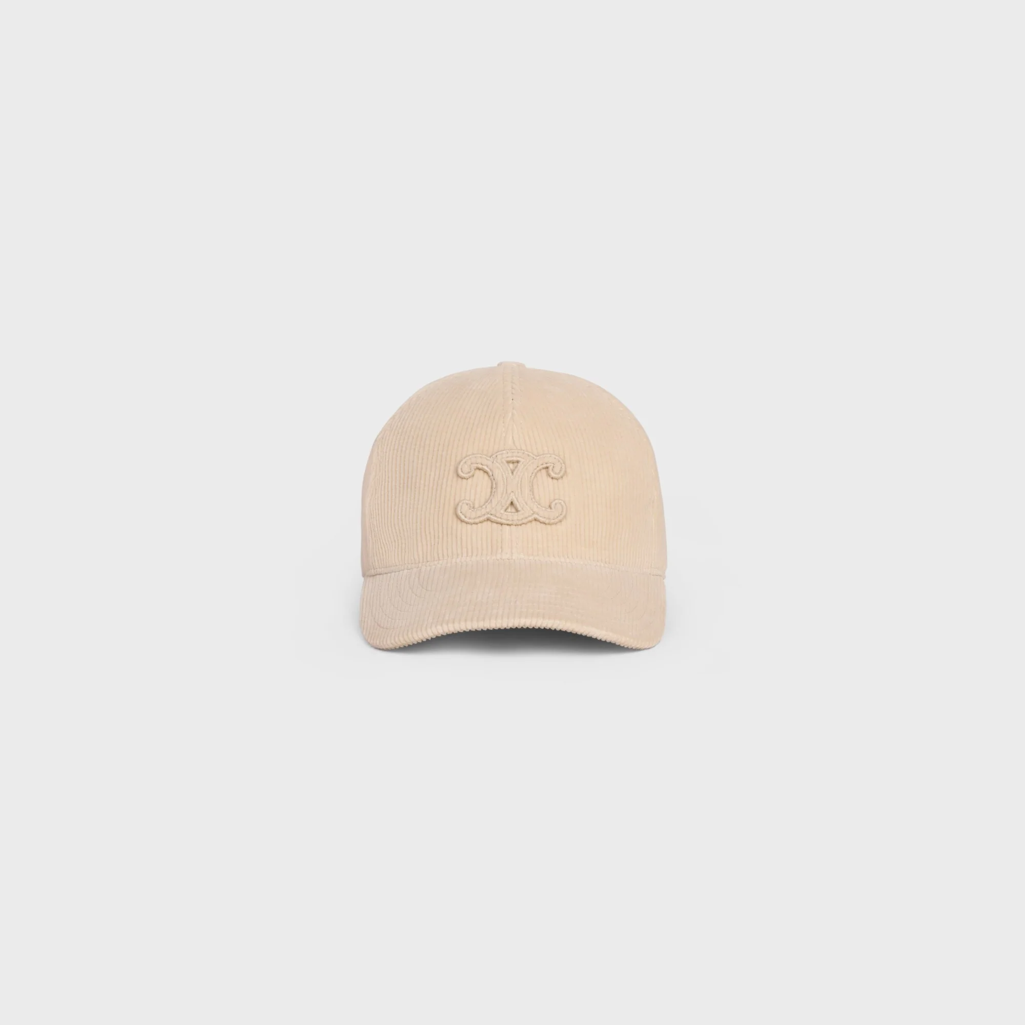 Triomphe Baseball Cap Corduroy Cachco - Creme - Image 2