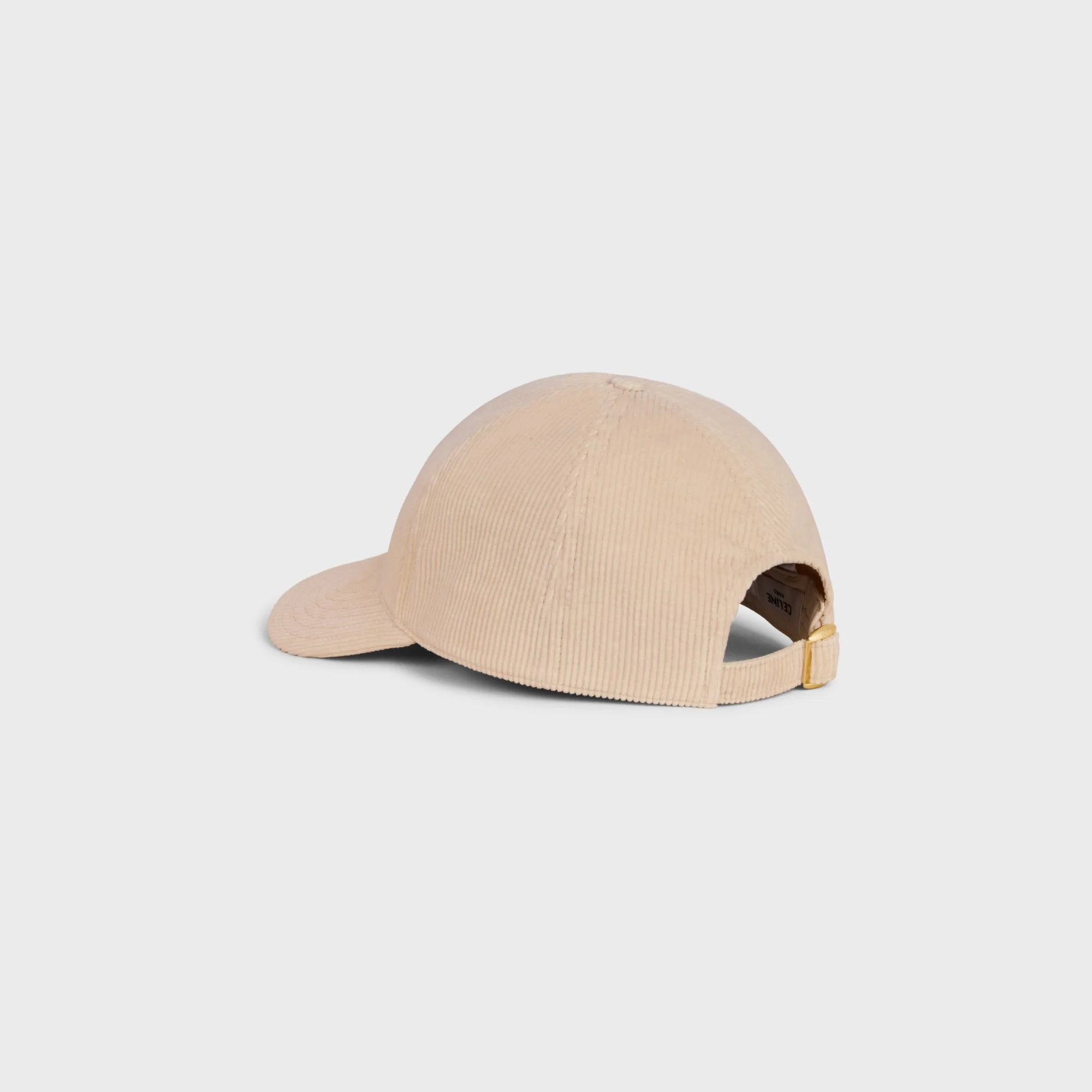 Triomphe Baseball Cap Corduroy Cachco - Creme - Image 4