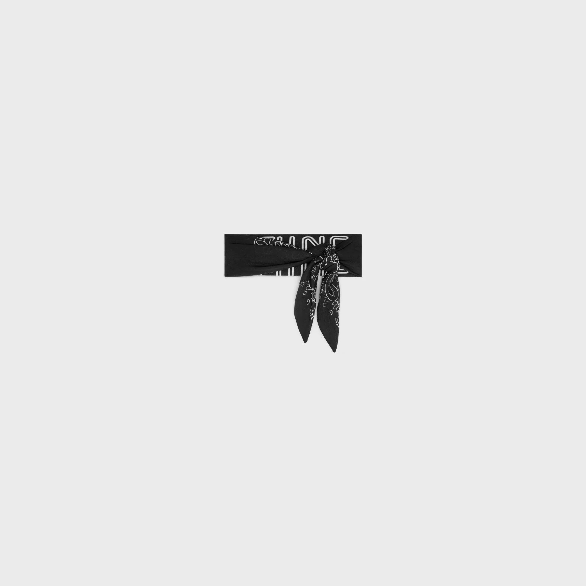 55X55Cm Bandana Coton Celine Wiltern - Black - Image 3