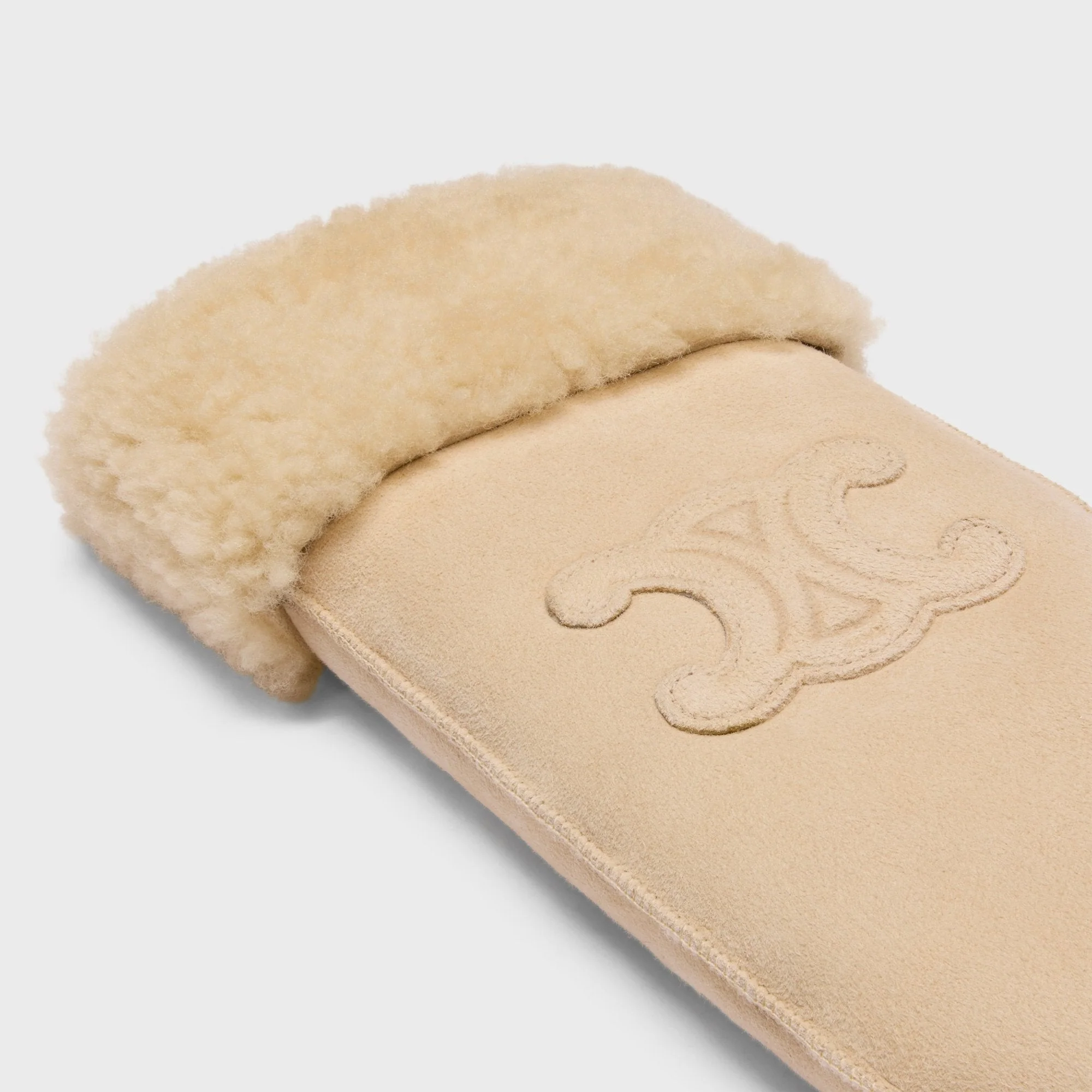 Mitaines Triomphe Shearling Merinos - Vanilla - Image 4