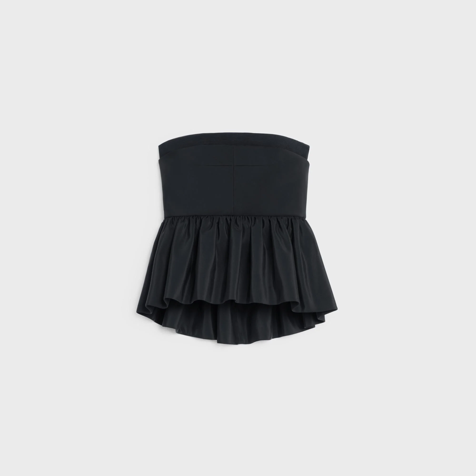 Bustier Soir Corps Oppo Et Bas Radzemire Coton Soie - Black