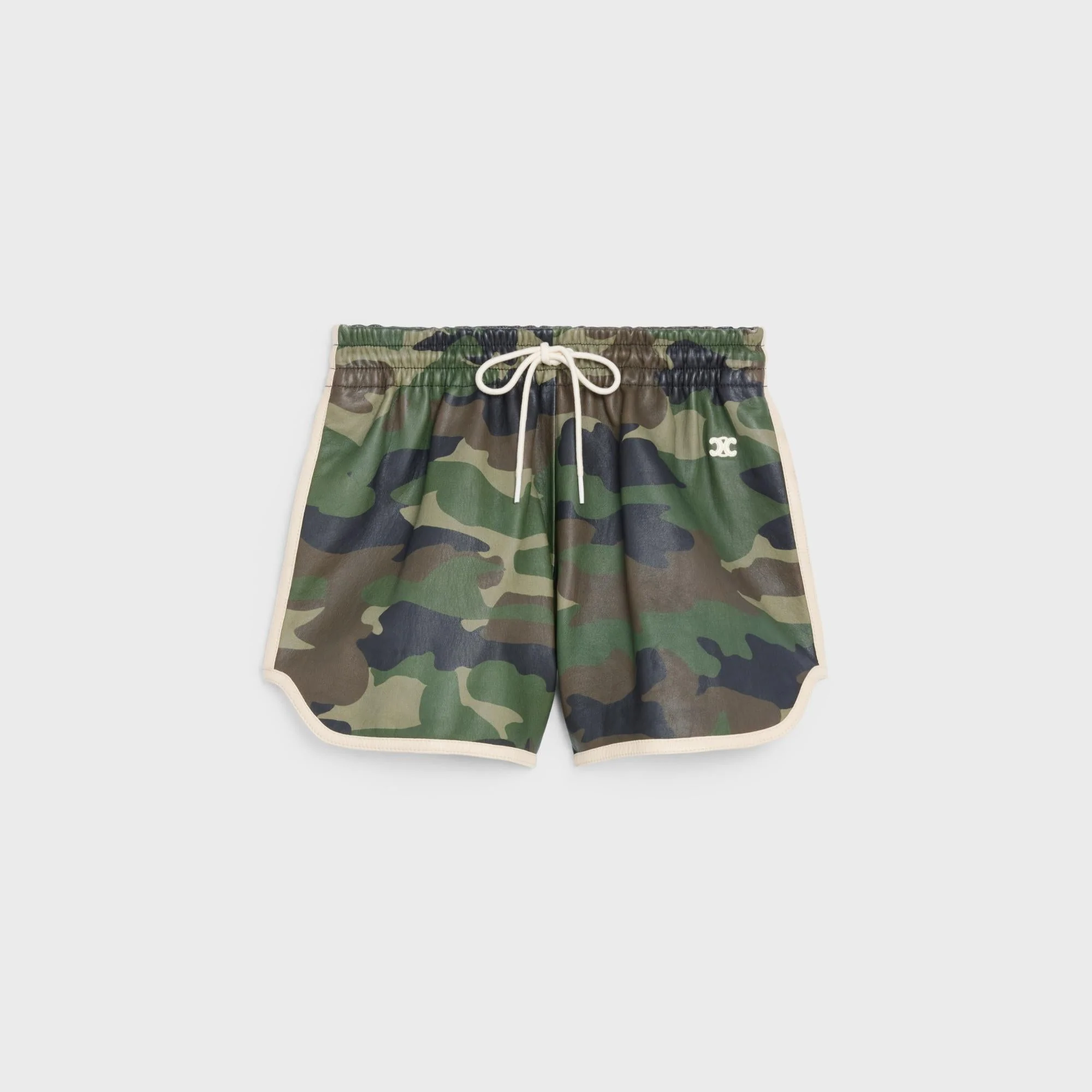 Short Athlétique Court Fletcher Camo Print - Elga - Khaki