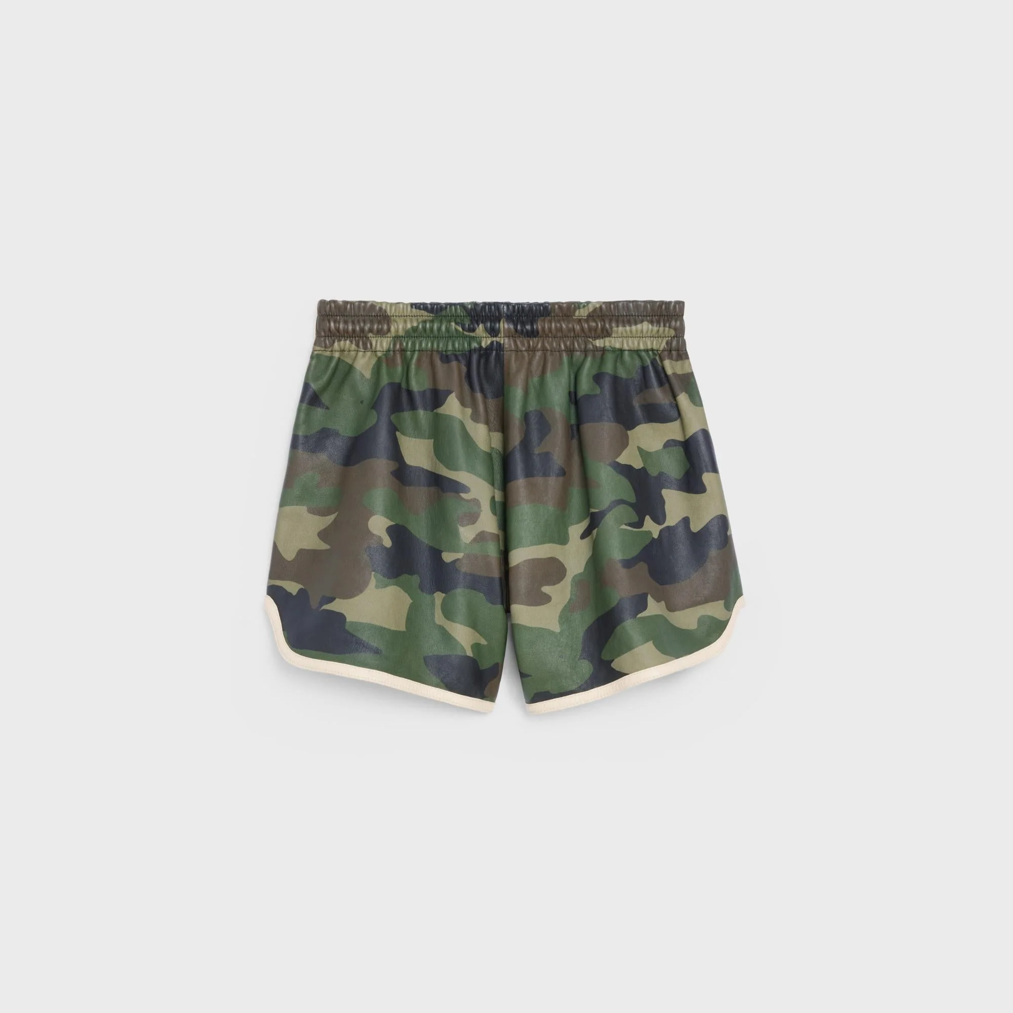 Short Athlétique Court Fletcher Camo Print - Elga - Khaki - Image 2